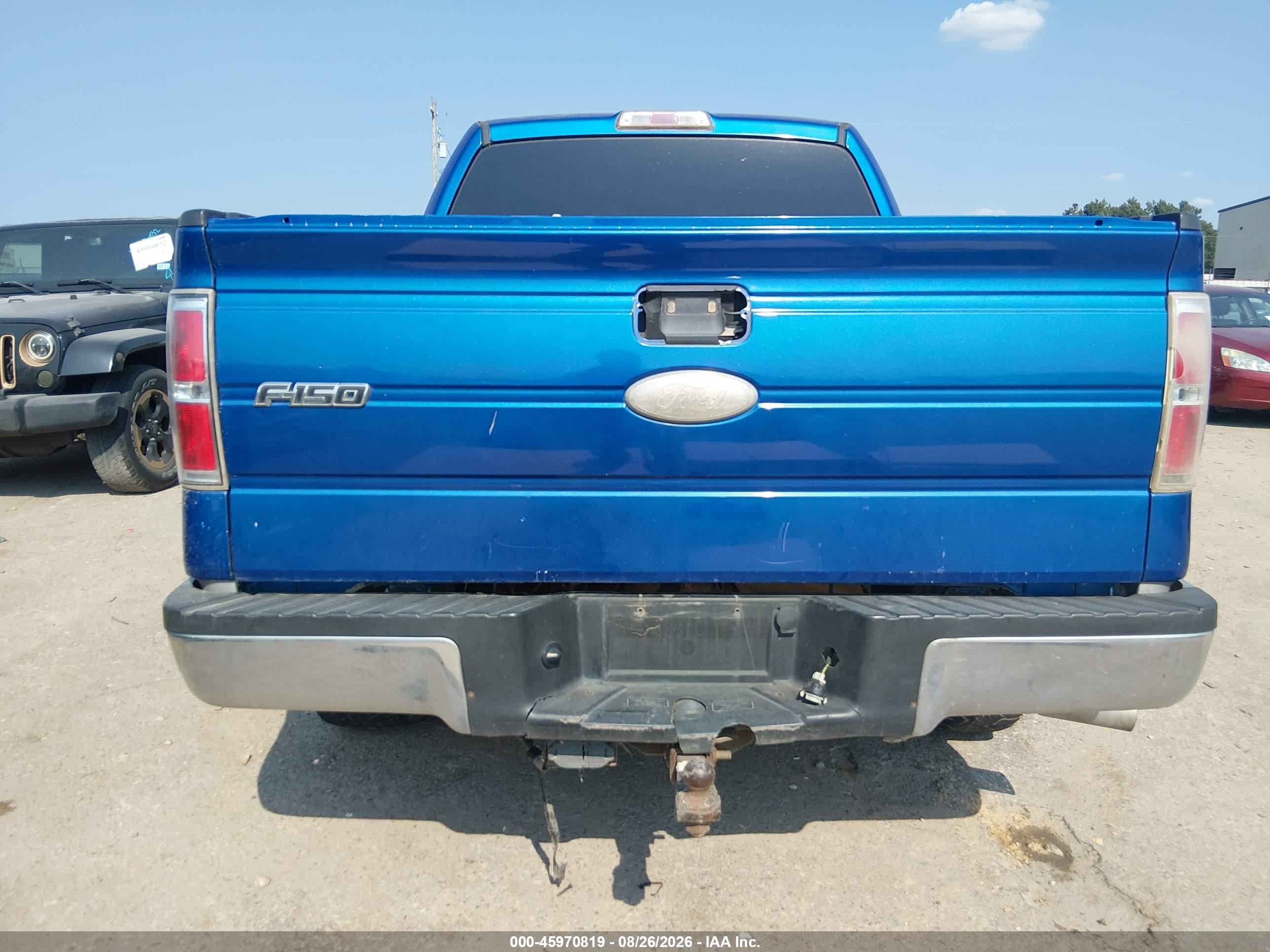 2011 Ford F-150 Xlt Blue vin: 1FTFW1CT6BKE01774