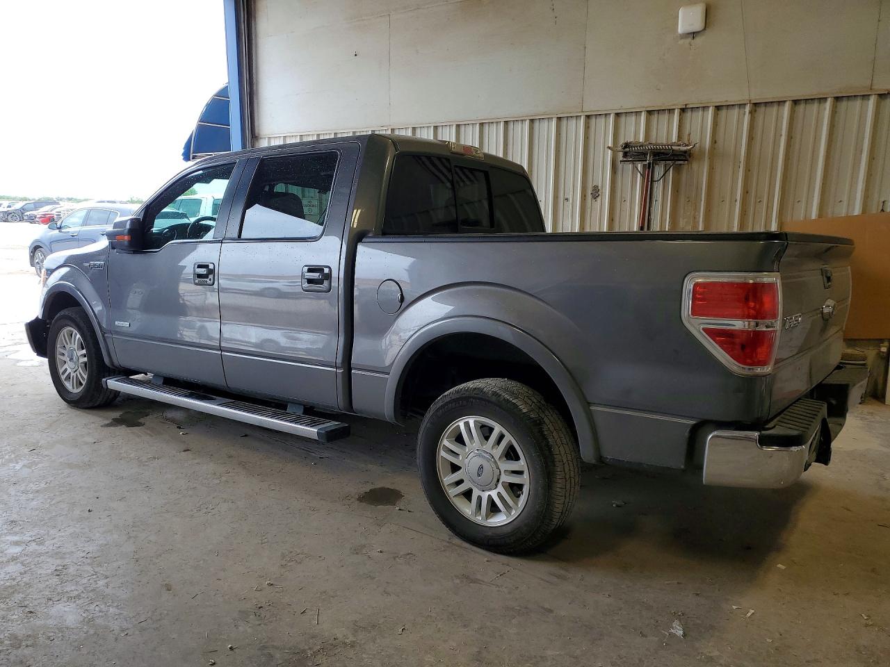 2012 Ford F150 Supercrew Gray vin: 1FTFW1CT6CFA57308