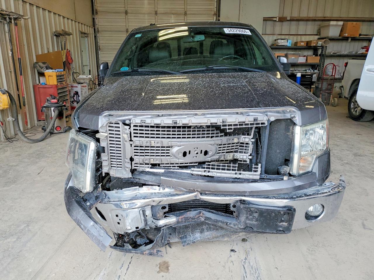 2012 Ford F150 Supercrew Gray vin: 1FTFW1CT6CFA57308