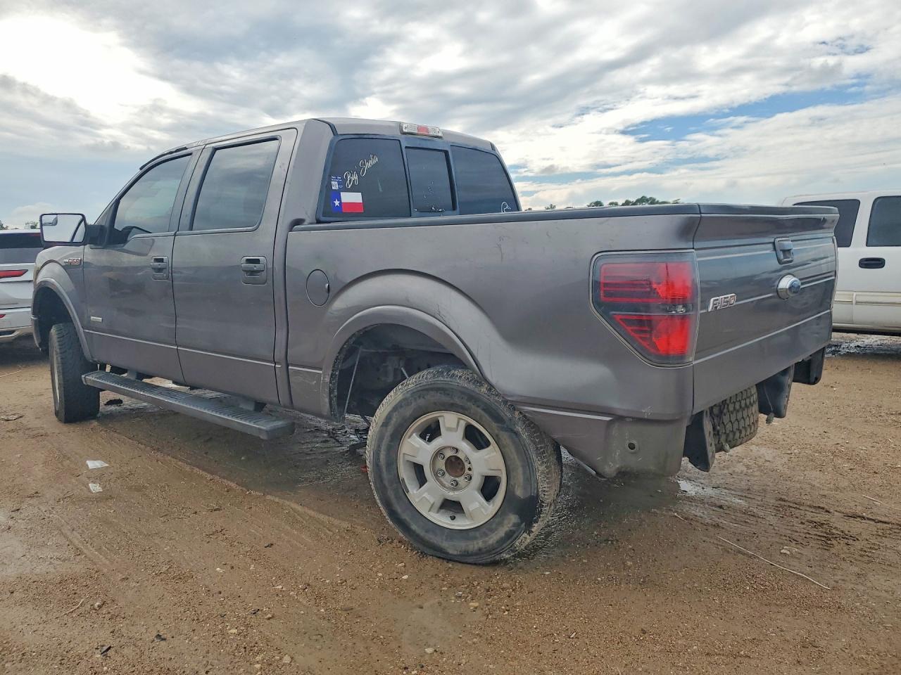 2012 Ford F150 Supercrew Серый vin: 1FTFW1CT6CFC38425
