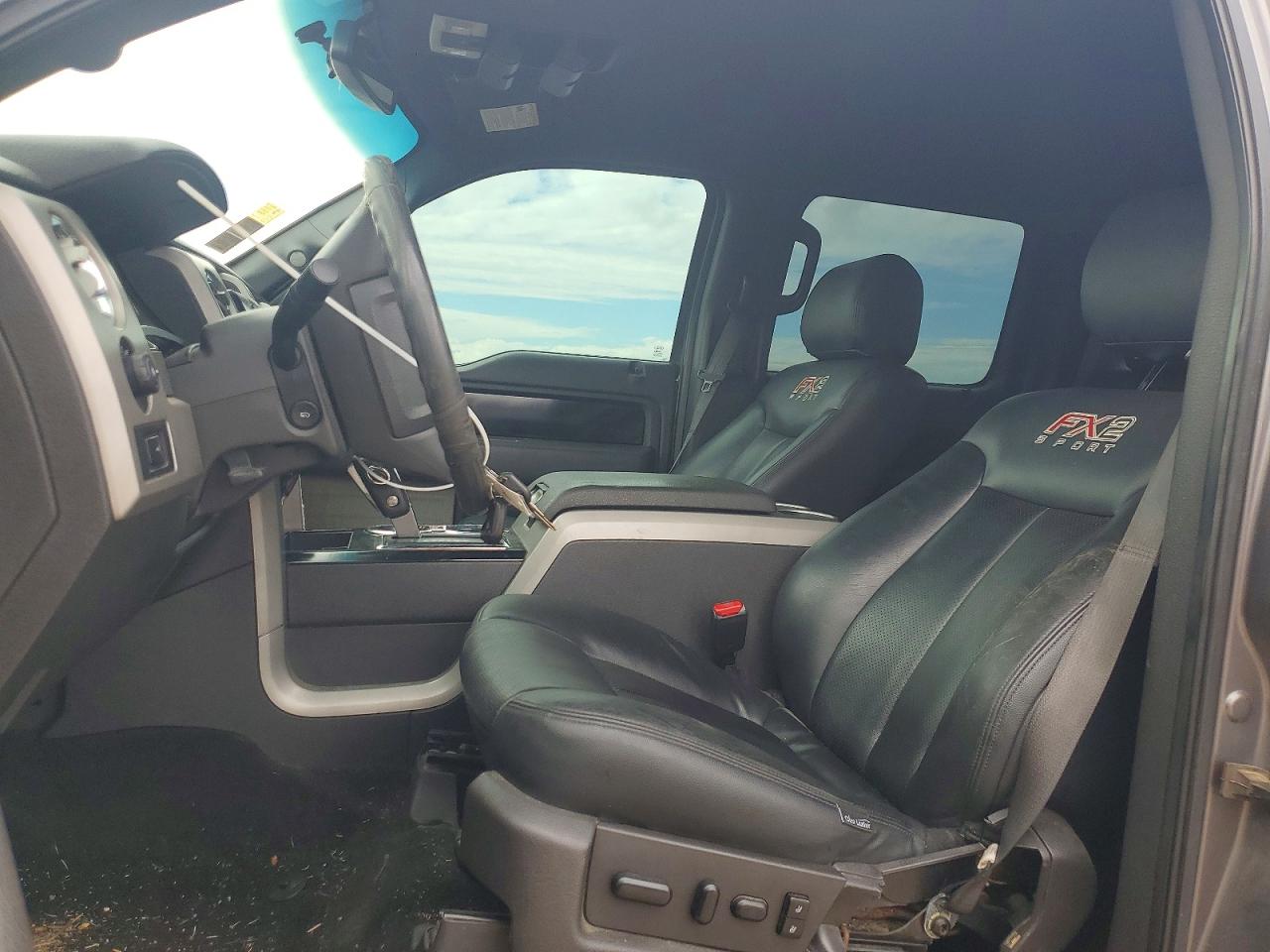 2012 Ford F150 Supercrew Серый vin: 1FTFW1CT6CFC38425