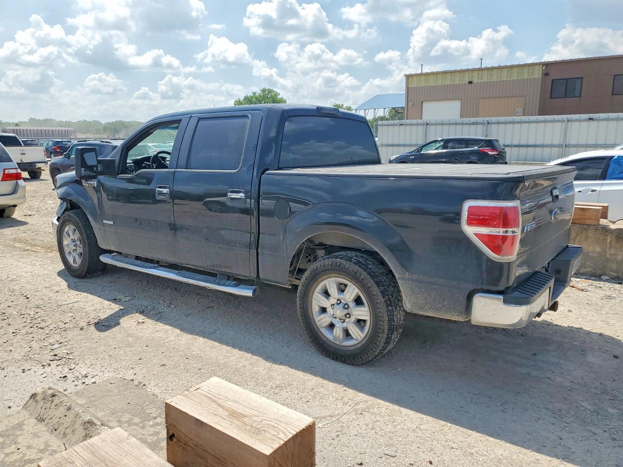 2012 Ford F150 Supercrew Black vin: 1FTFW1CT6CFC99807