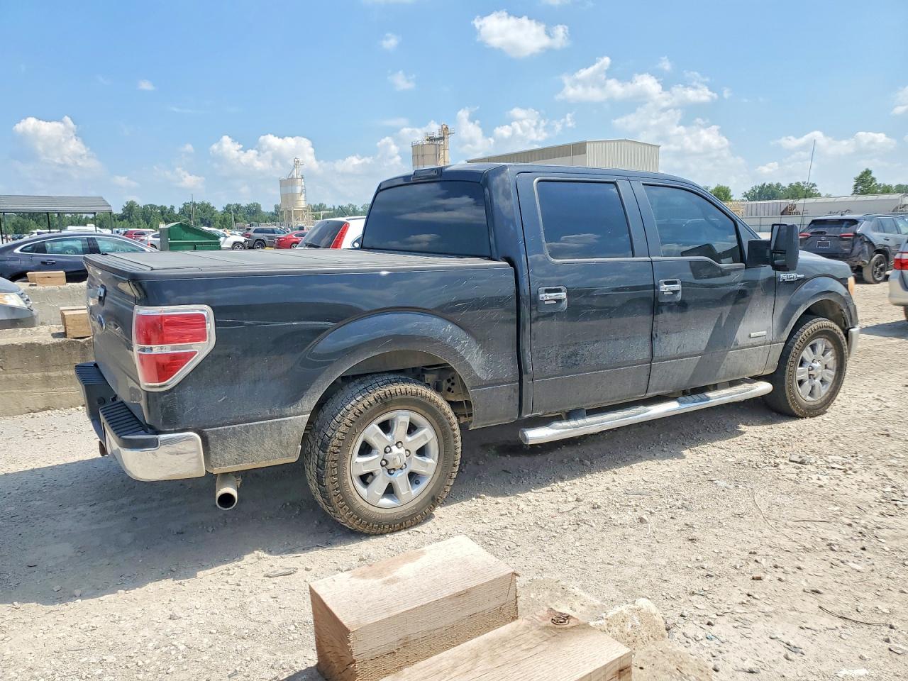 2012 Ford F150 Supercrew Black vin: 1FTFW1CT6CFC99807