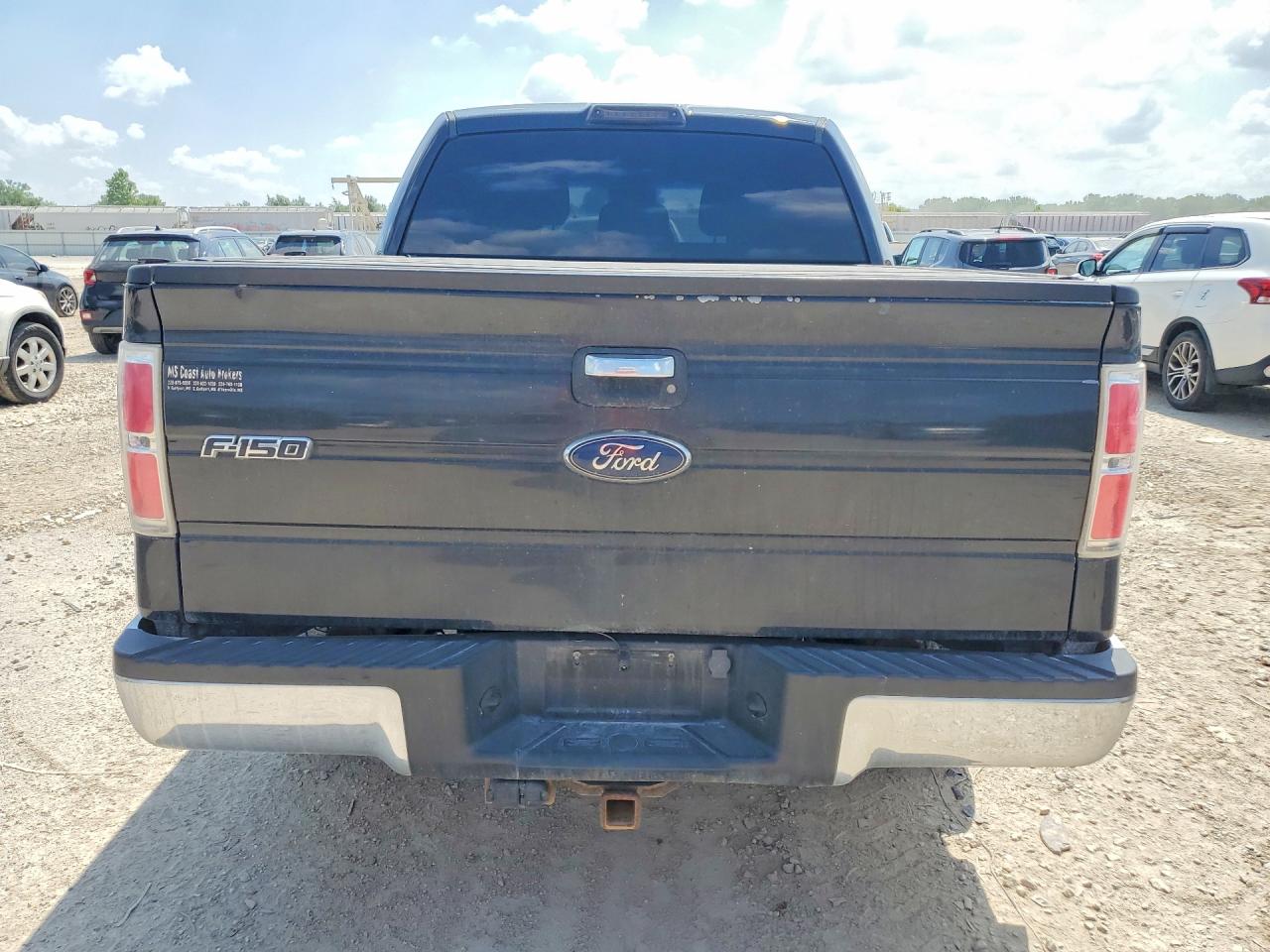 2012 Ford F150 Supercrew Black vin: 1FTFW1CT6CFC99807