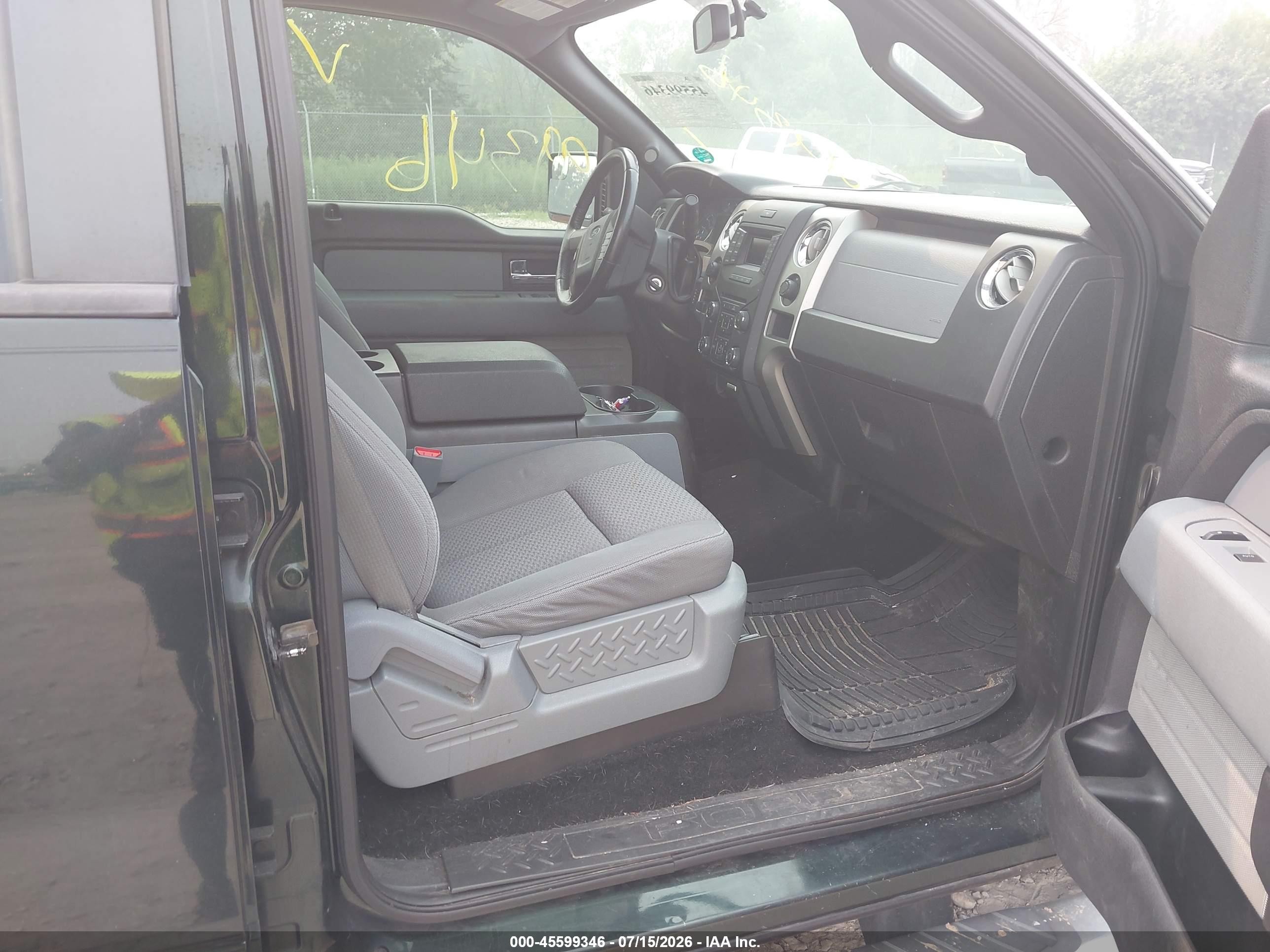 2013 Ford F-150 Xlt Green vin: 1FTFW1CT6DFA86793