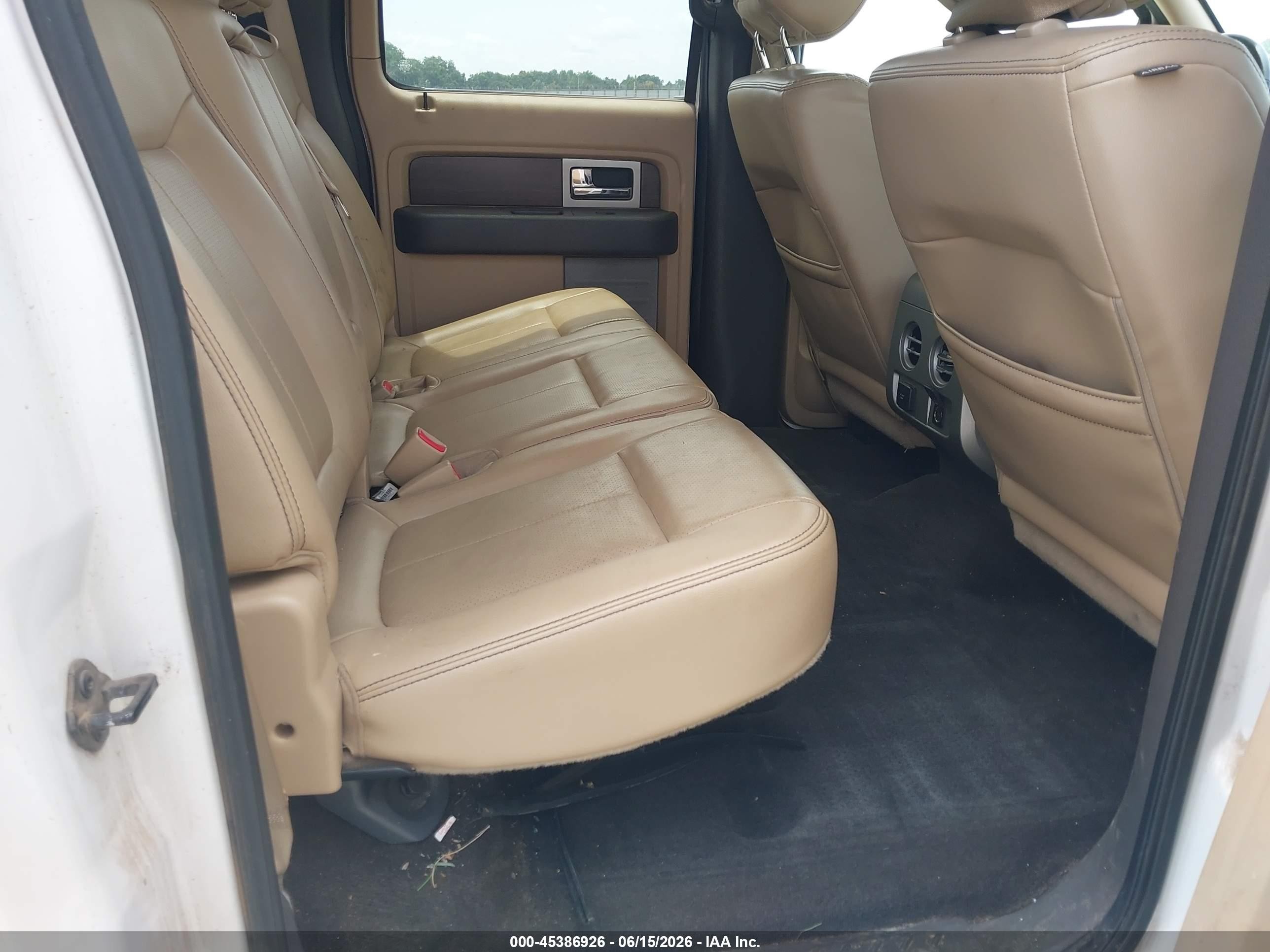 2013 Ford F-150 Lariat White vin: 1FTFW1CT6DFD94837