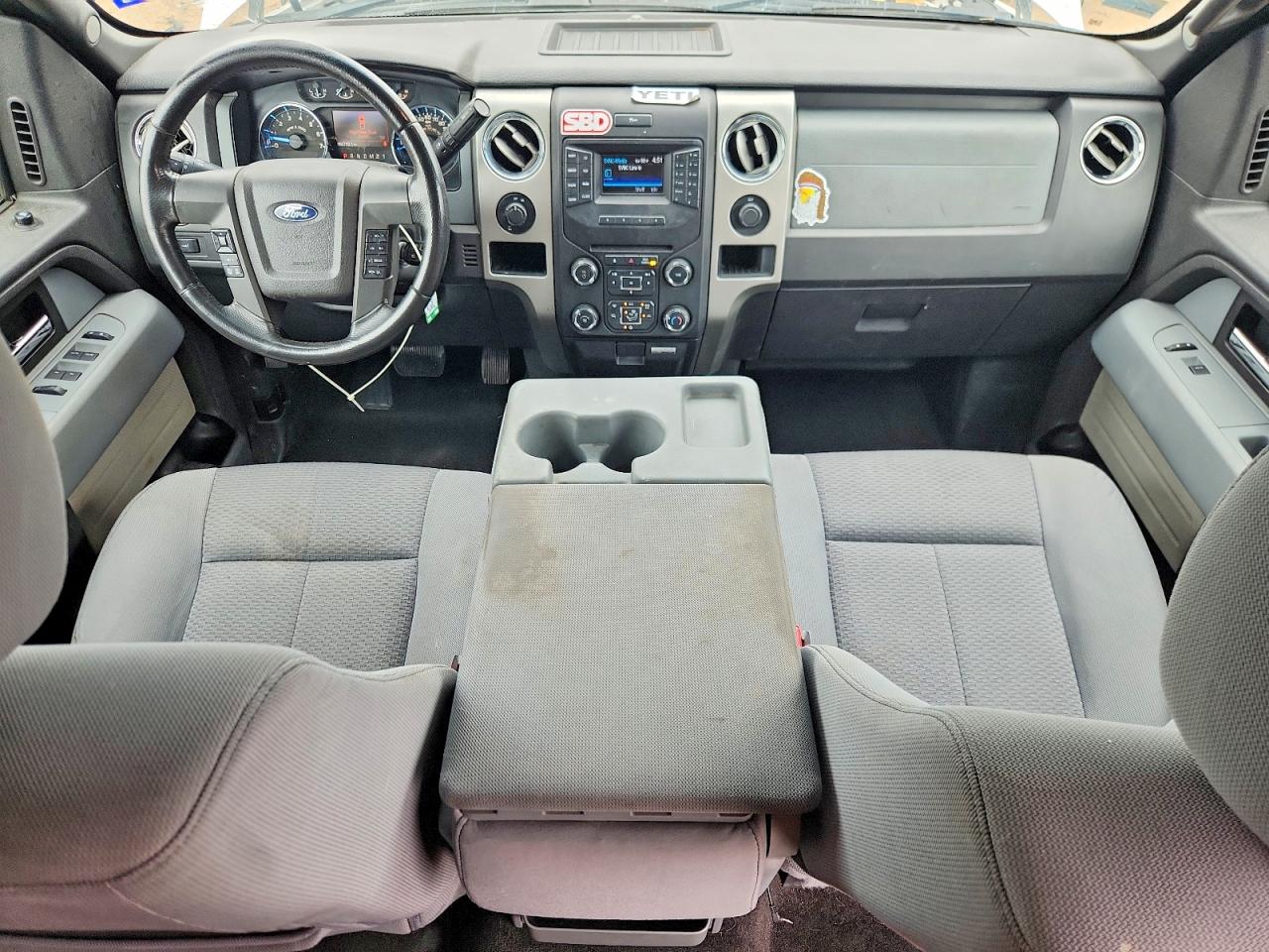 2013 Ford F150 Supercrew White vin: 1FTFW1CT6DKD89211