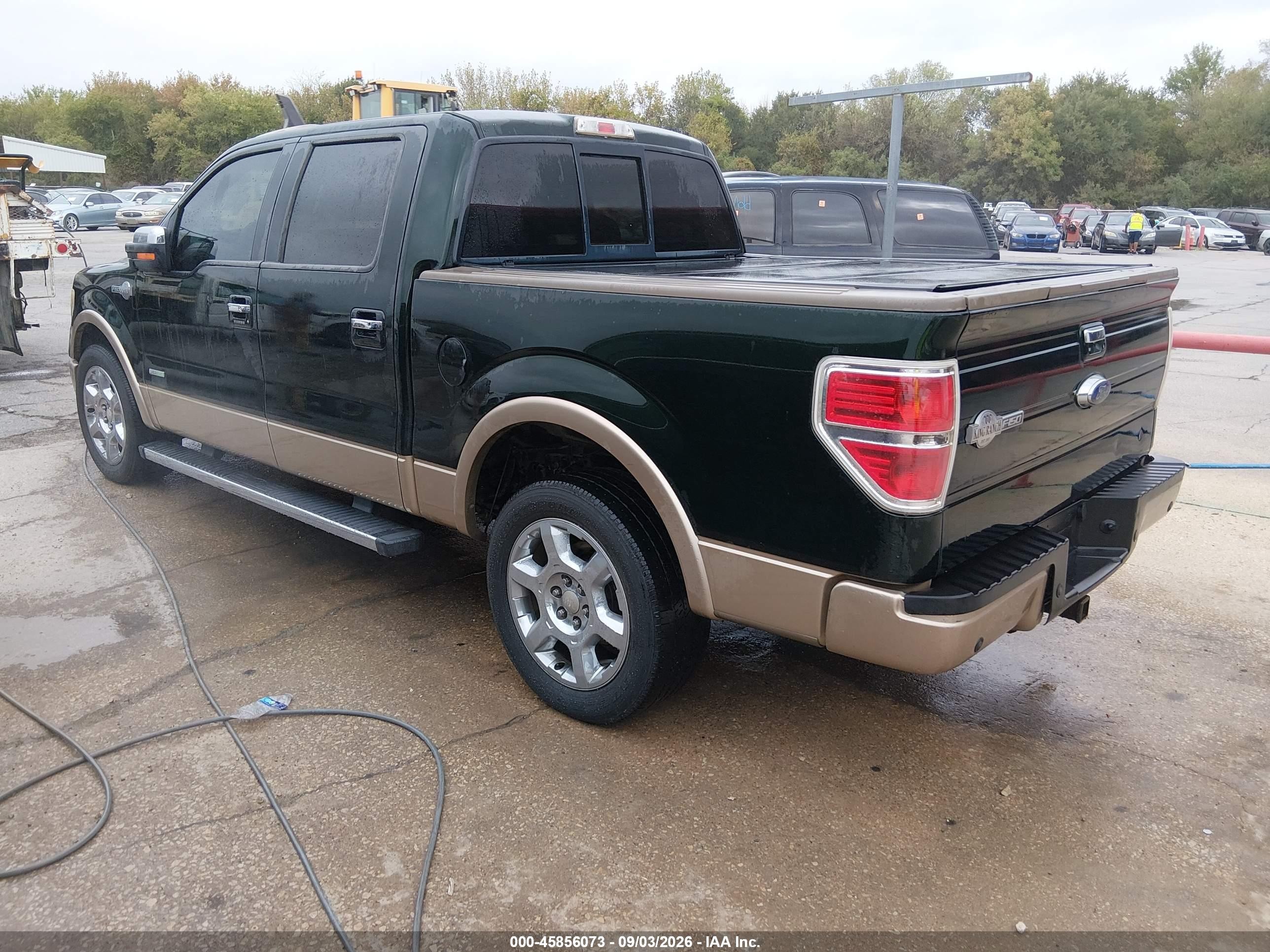 2013 Ford F-150 King Ranch Green vin: 1FTFW1CT6DKE86988