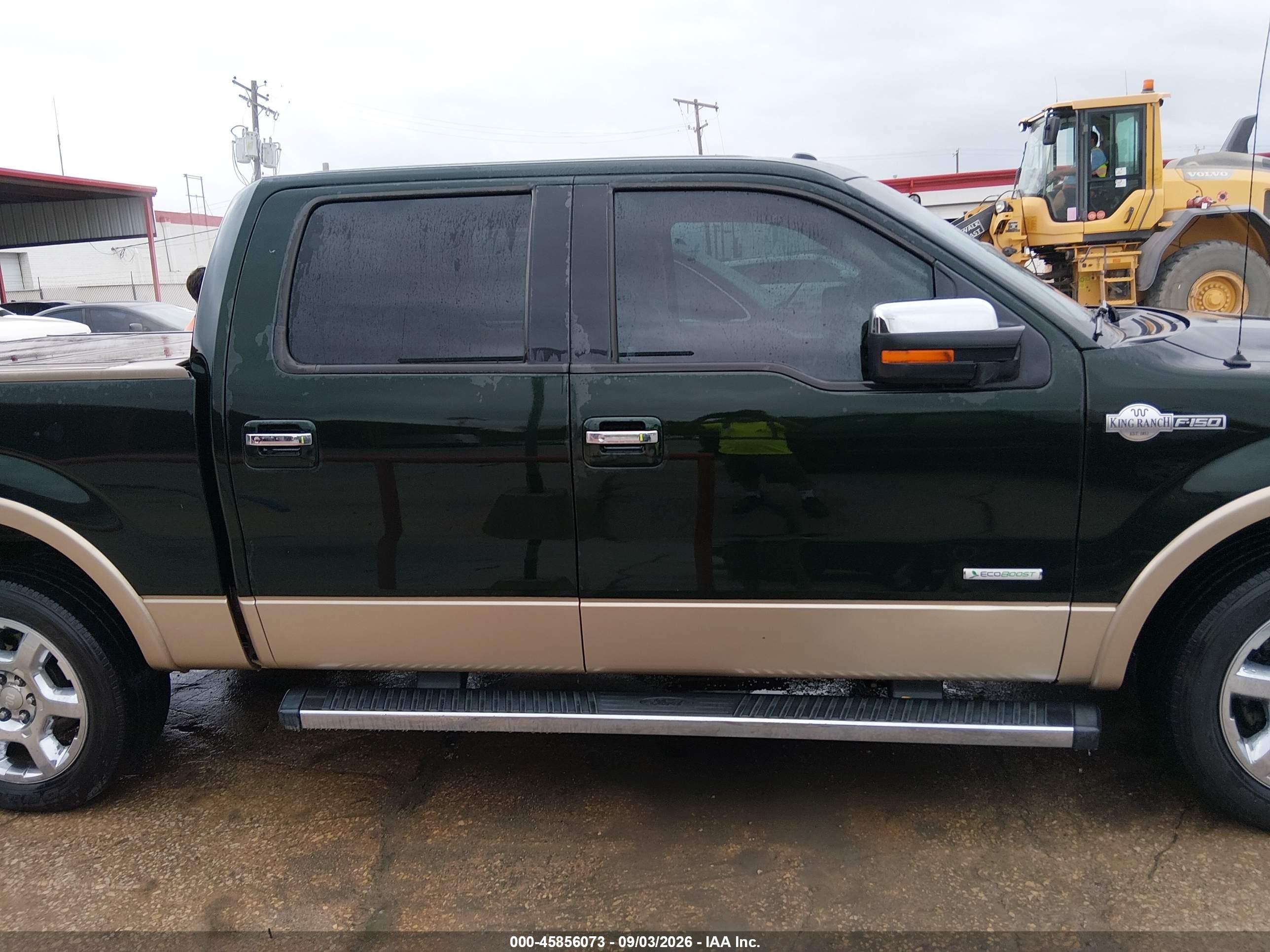 2013 Ford F-150 King Ranch Green vin: 1FTFW1CT6DKE86988