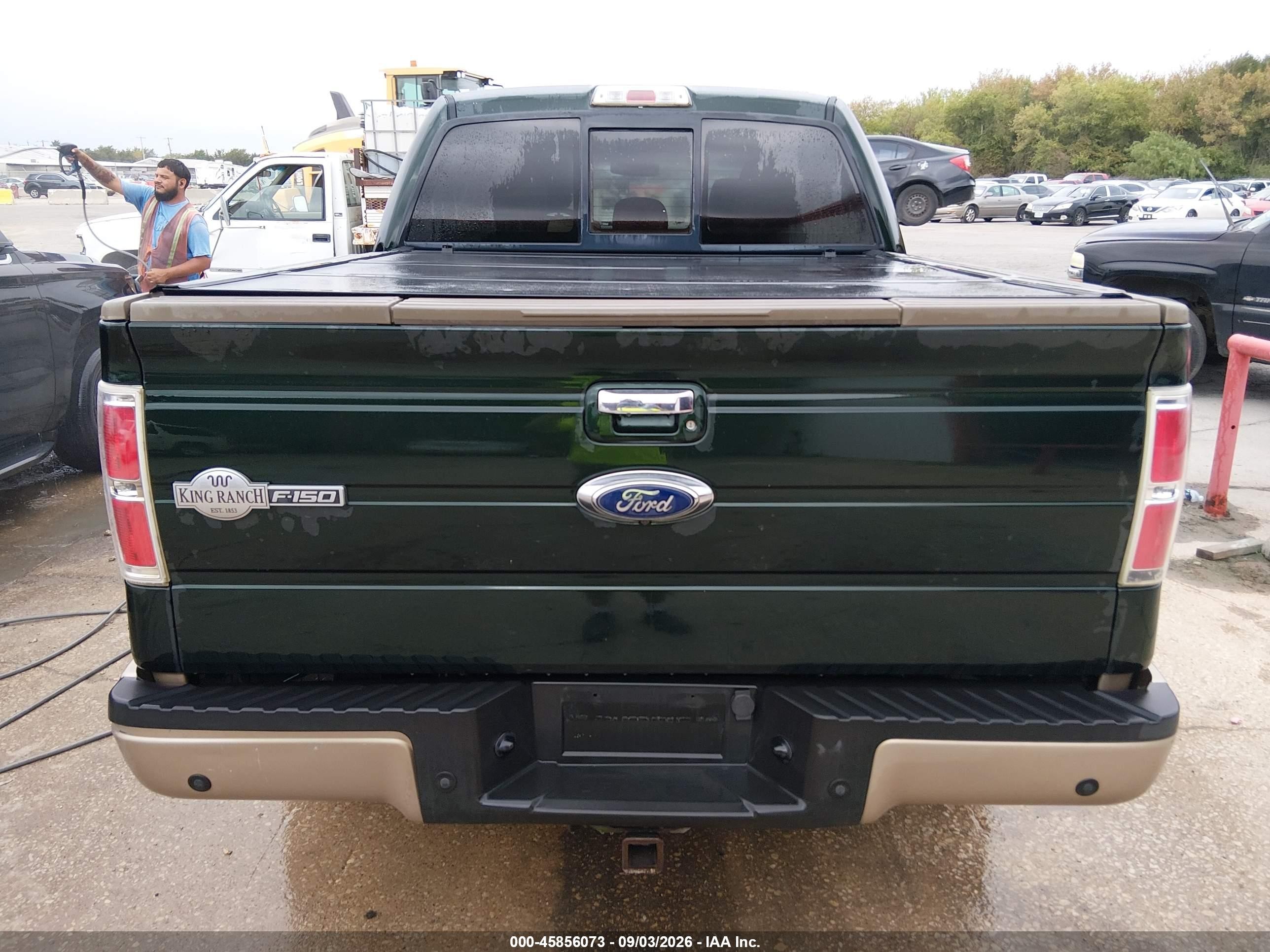 2013 Ford F-150 King Ranch Green vin: 1FTFW1CT6DKE86988