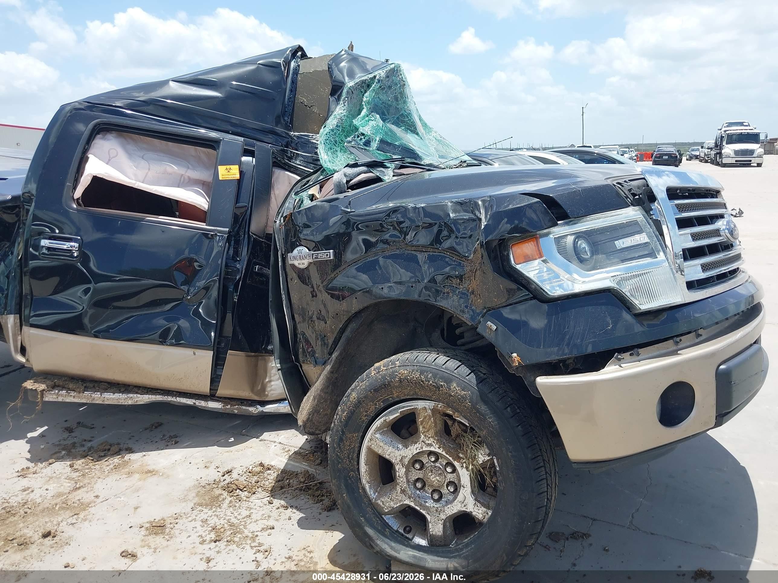 2013 Ford F-150 Fx2/king Ranch/lariat/limited/platinum/xl/xlt Black vin: 1FTFW1CT6DKF19150