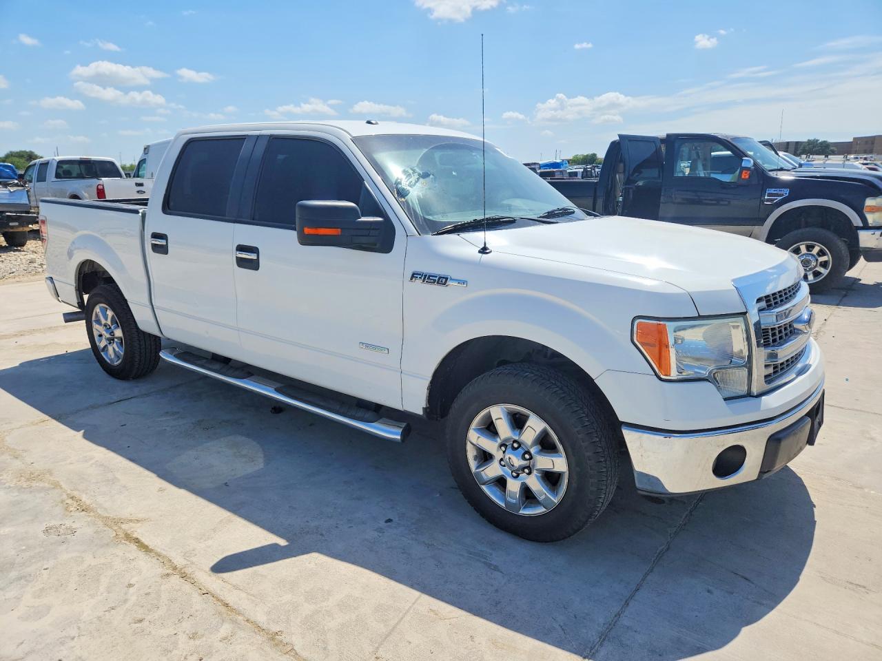 2013 Ford F150 Supercrew Белый vin: 1FTFW1CT6DKF41925