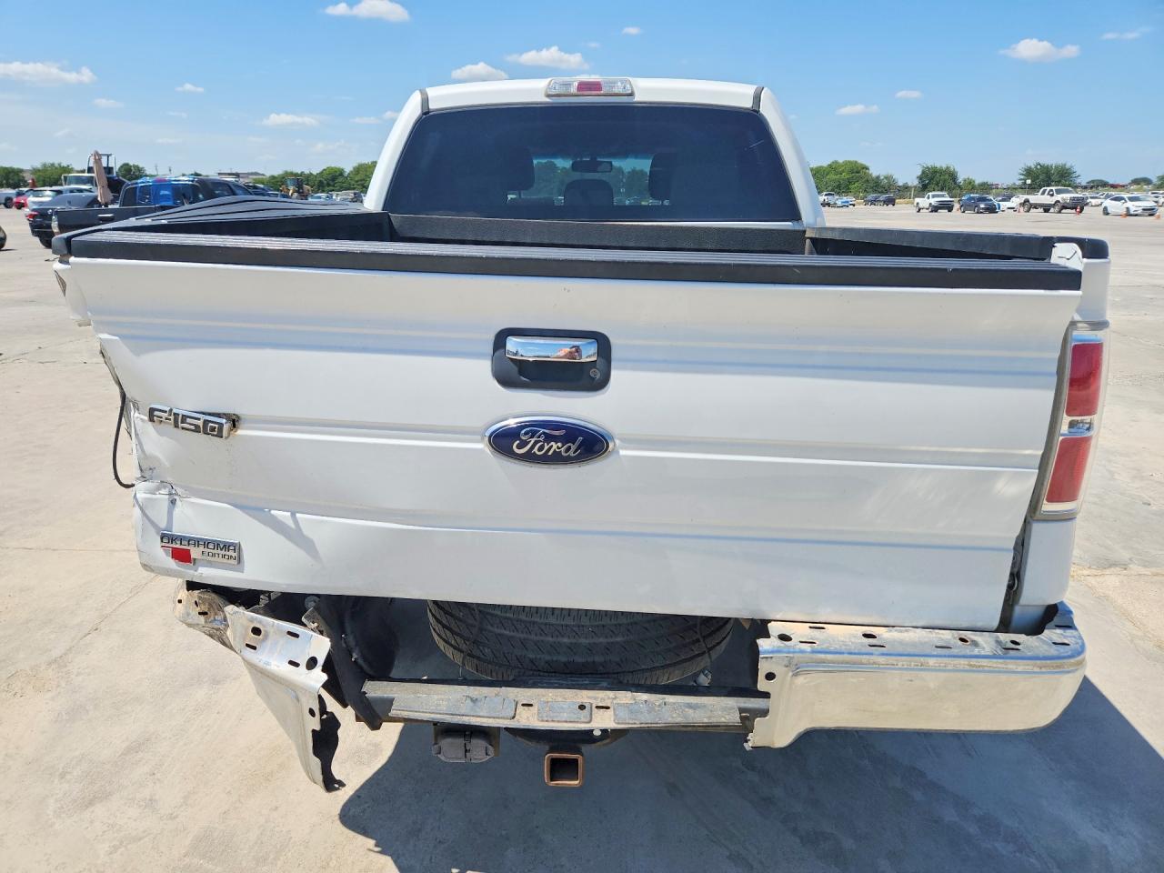 2013 Ford F150 Supercrew Белый vin: 1FTFW1CT6DKF41925