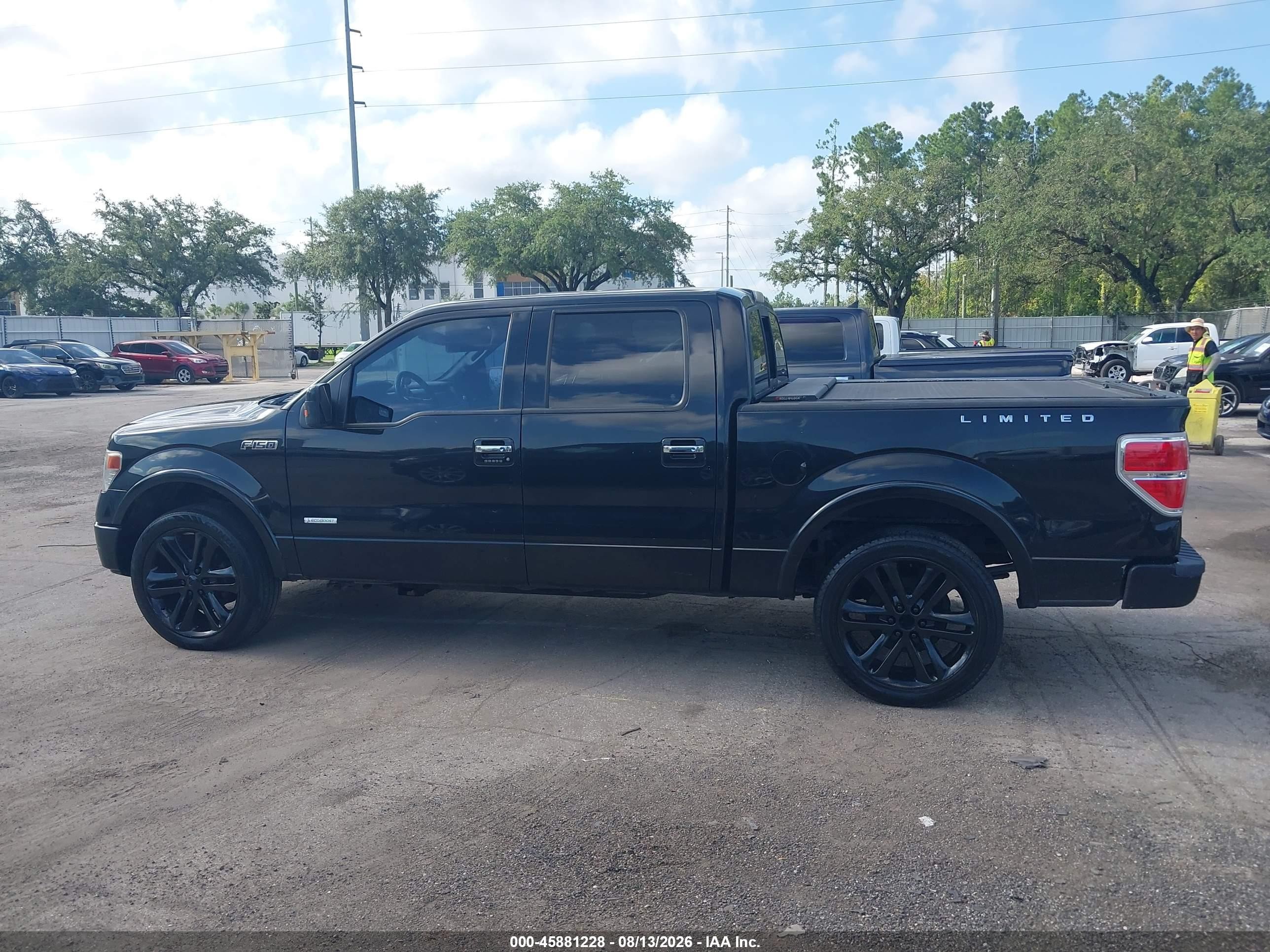 2014 Ford F-150 Limited Black vin: 1FTFW1CT6EFA59305
