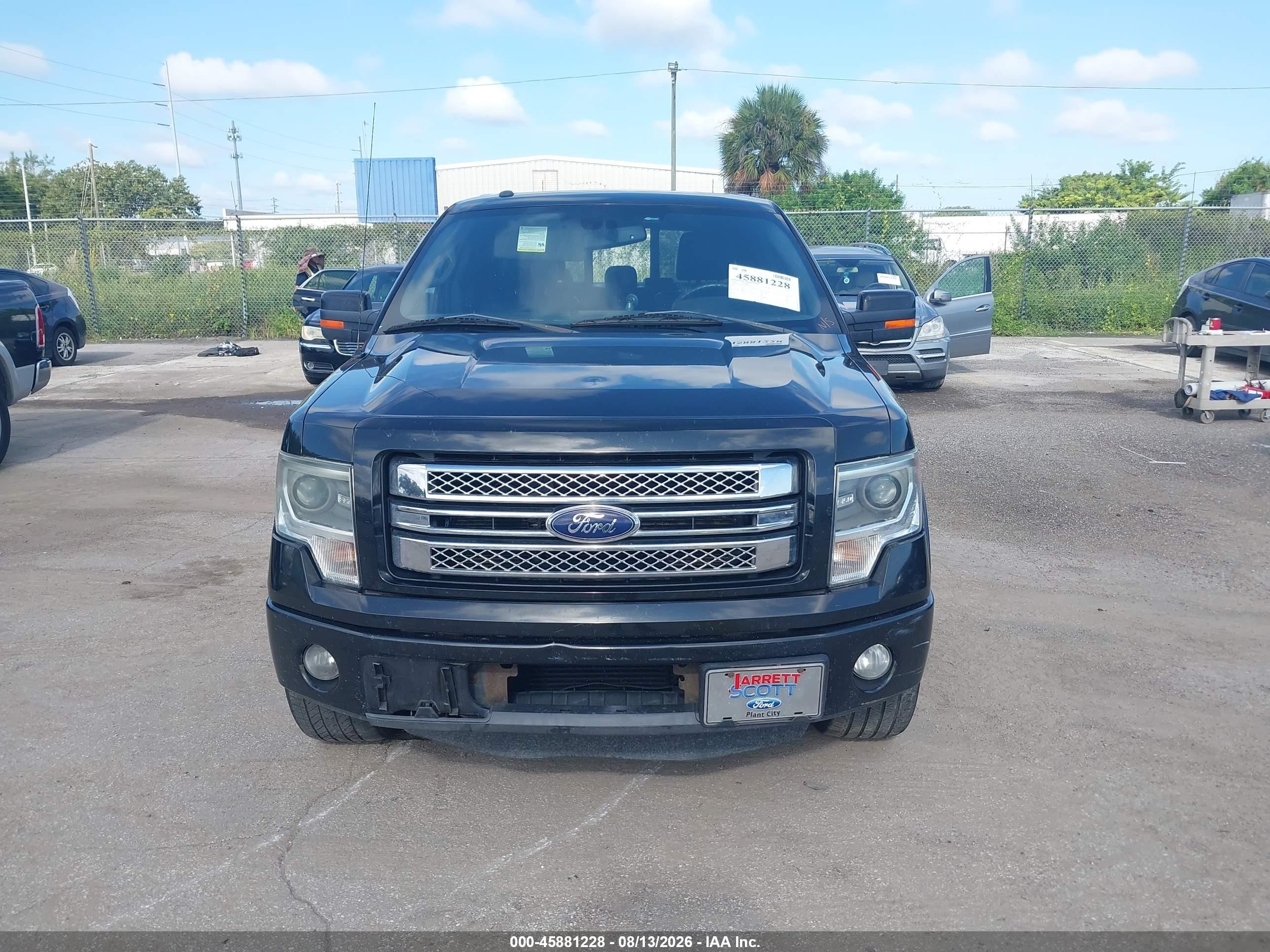 2014 Ford F-150 Limited Black vin: 1FTFW1CT6EFA59305