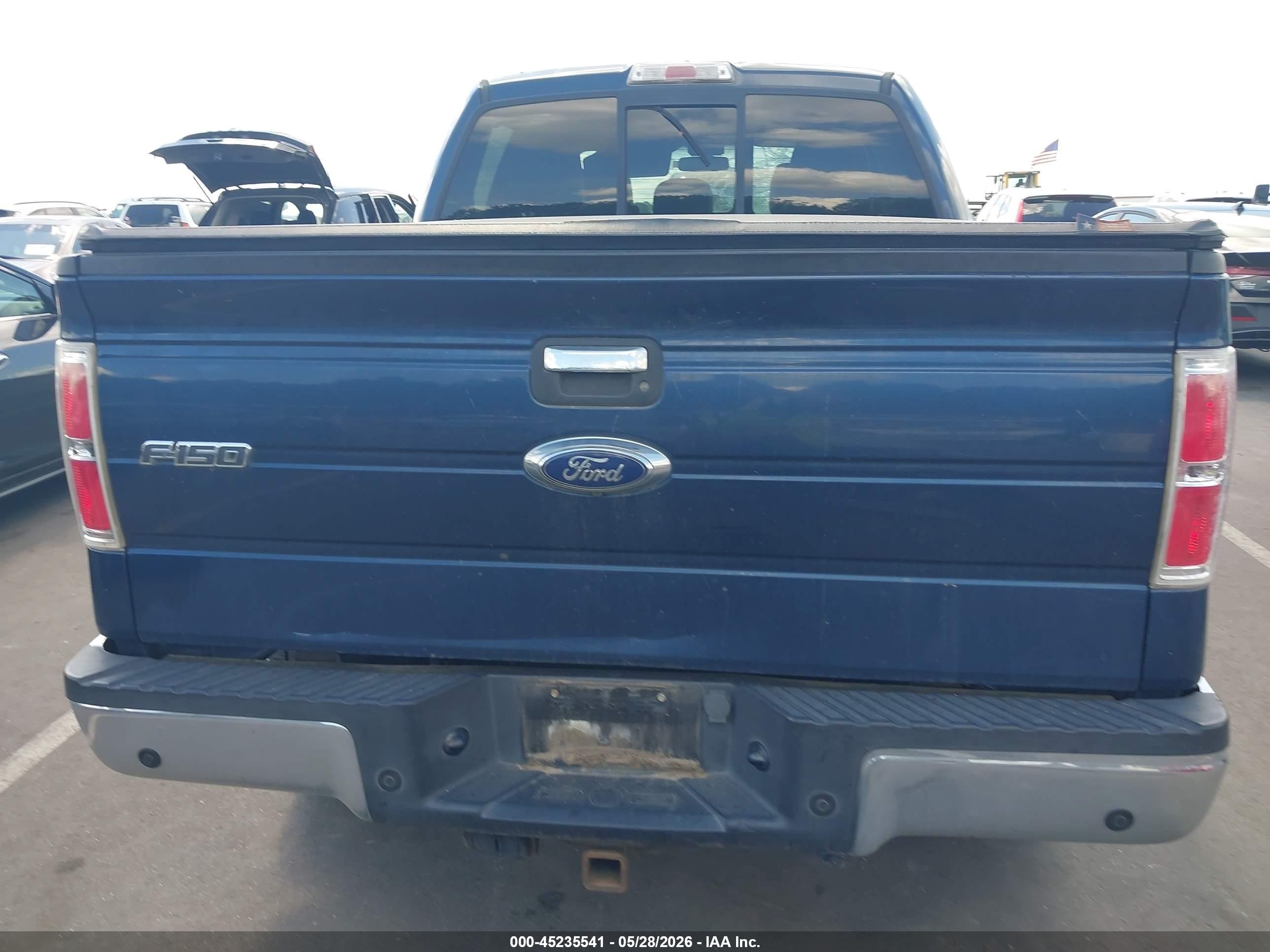 2014 Ford F-150 Xlt Blue vin: 1FTFW1CT6EFA81823