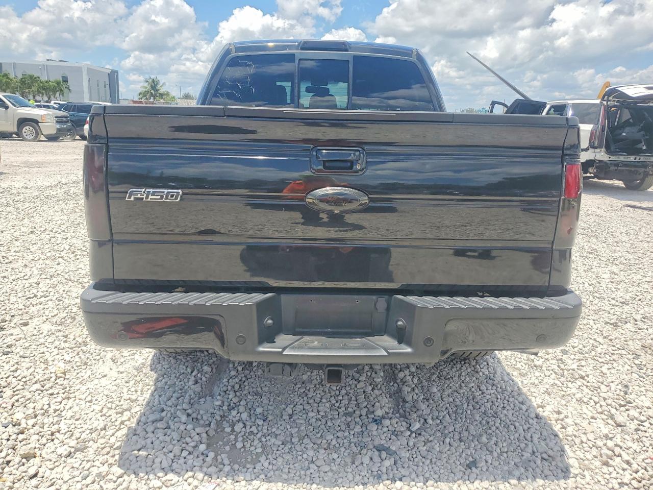 2014 Ford F150 Supercrew Black vin: 1FTFW1CT6EFB07160