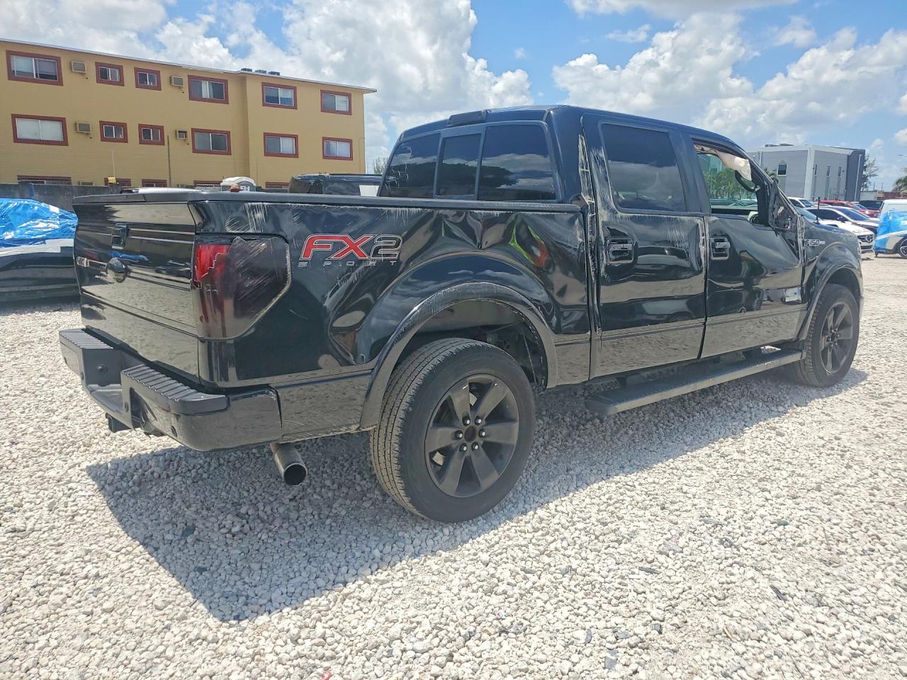 2014 Ford F150 Supercrew Black vin: 1FTFW1CT6EFB07160