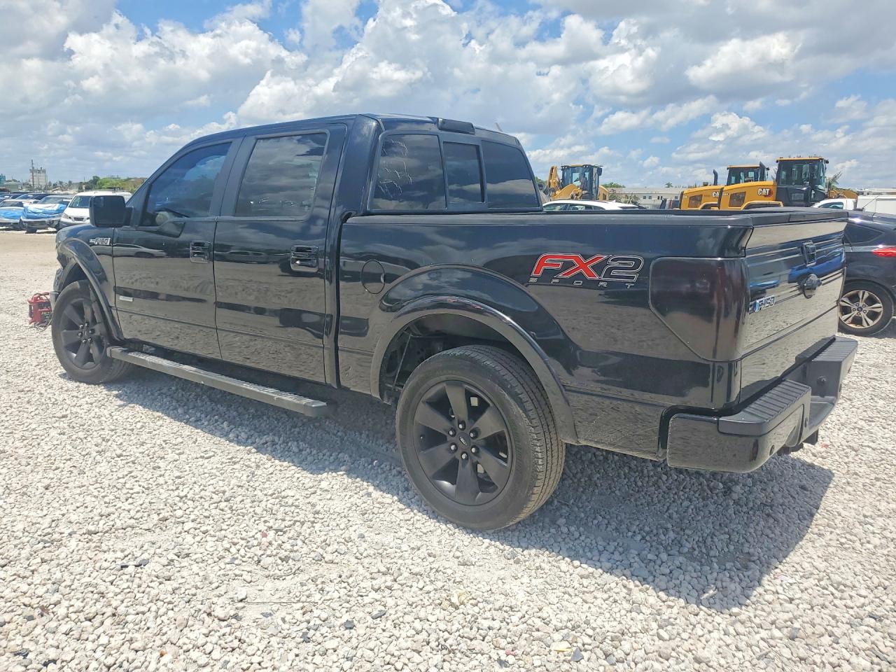 2014 Ford F150 Supercrew Black vin: 1FTFW1CT6EFB07160