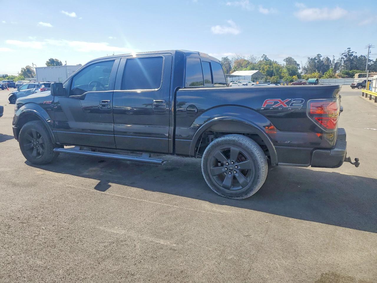 2014 Ford F150 Supercrew Black vin: 1FTFW1CT6EFB85762