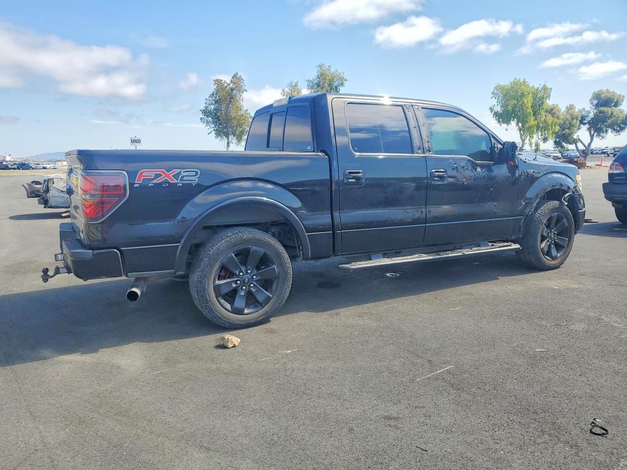 2014 Ford F150 Supercrew Black vin: 1FTFW1CT6EFB85762