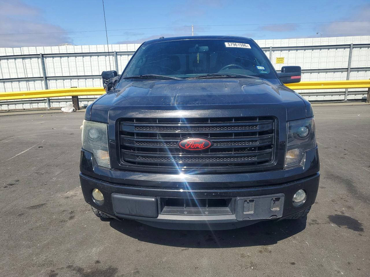 2014 Ford F150 Supercrew Black vin: 1FTFW1CT6EFB85762