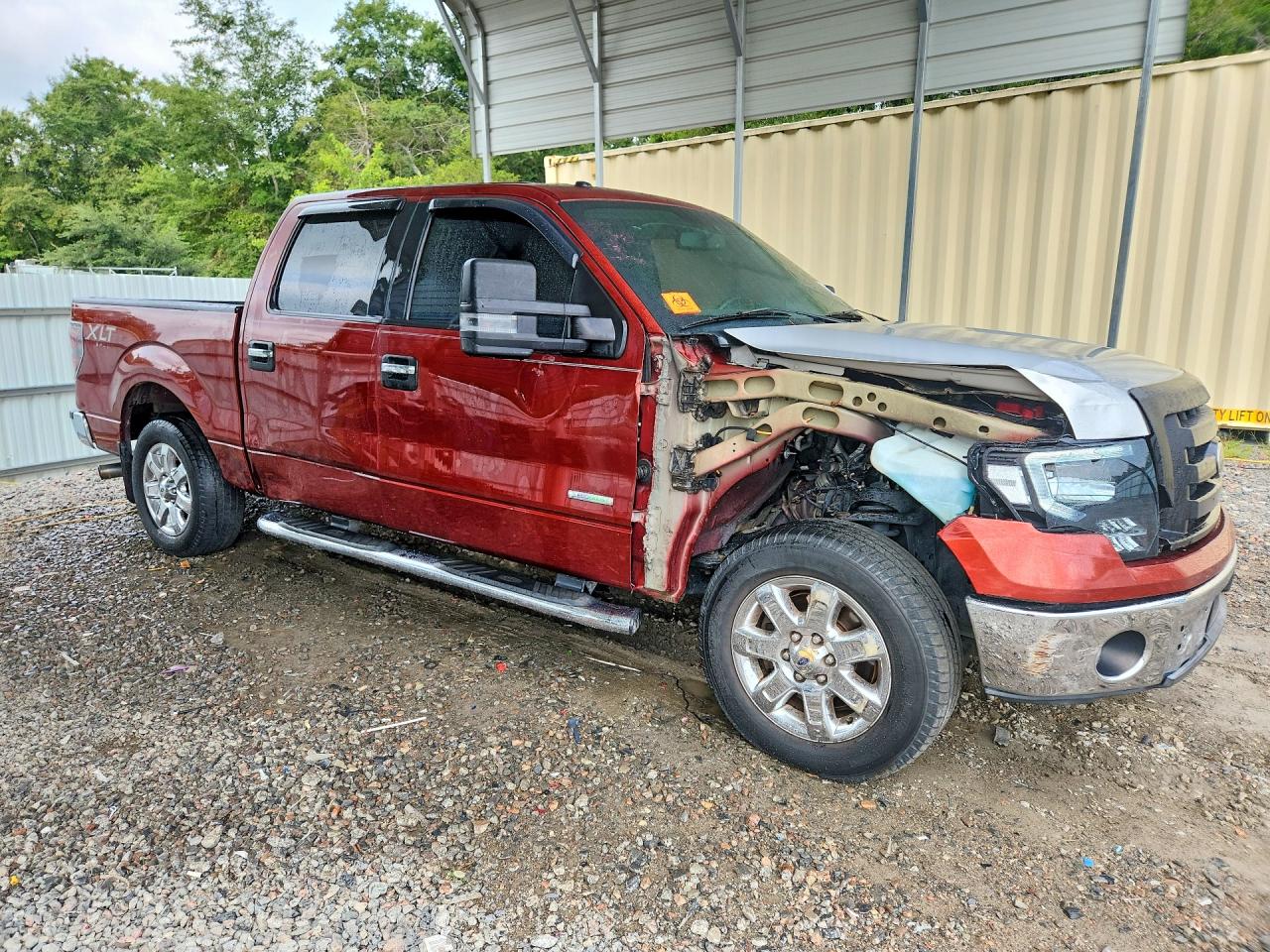 2014 Ford F150 Supercrew Orange vin: 1FTFW1CT6EKD57781