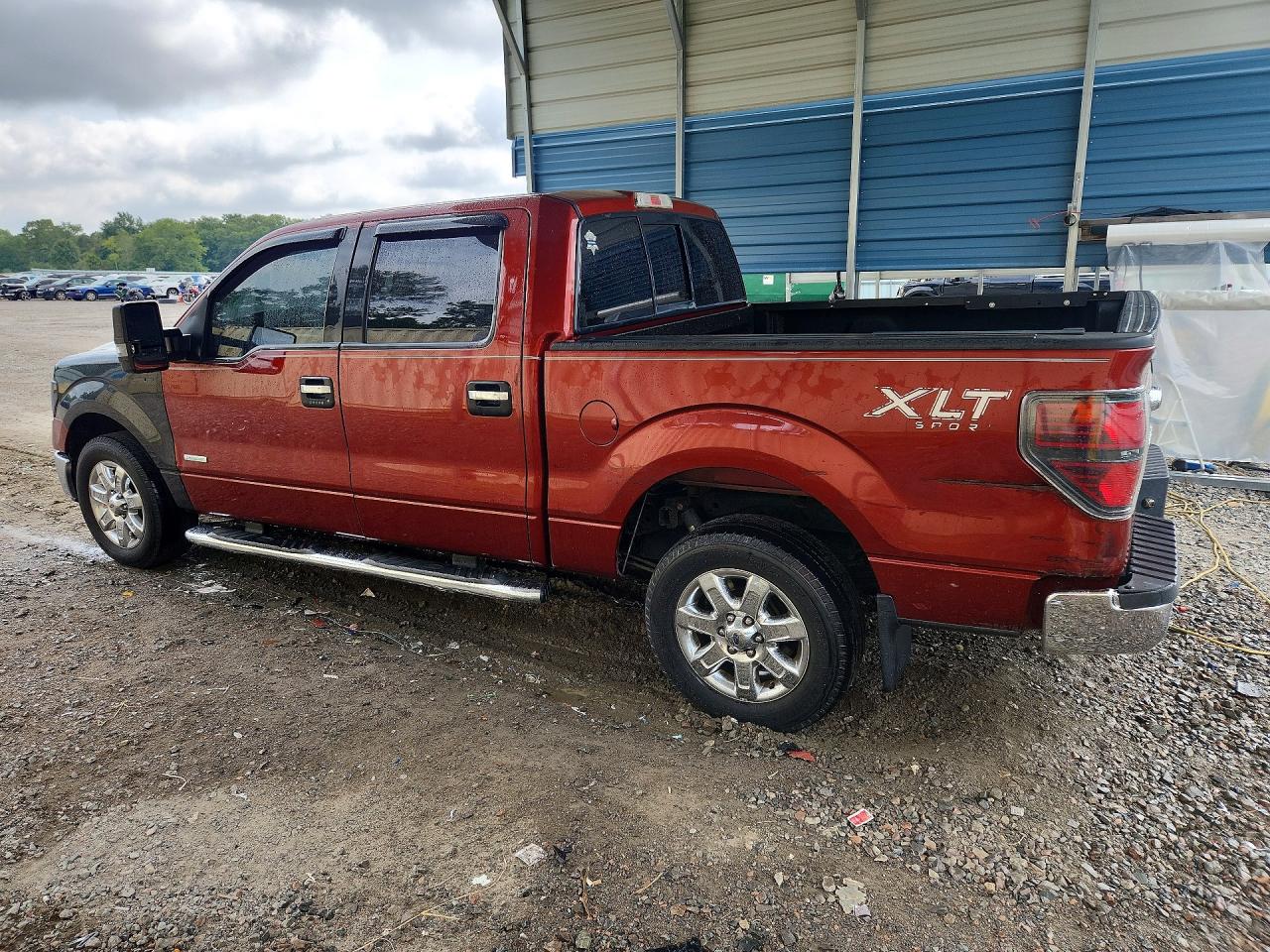 2014 Ford F150 Supercrew Orange vin: 1FTFW1CT6EKD57781