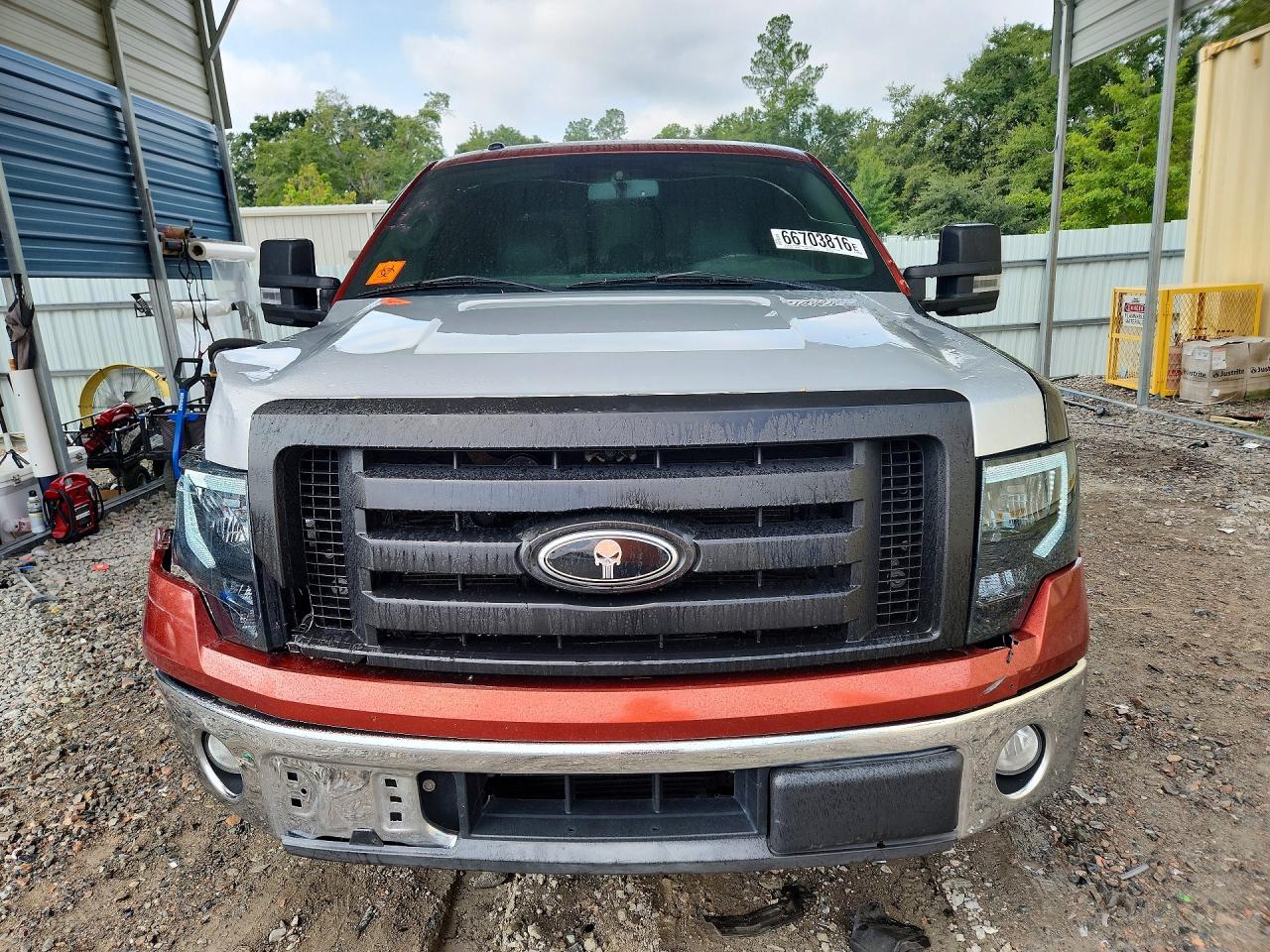 2014 Ford F150 Supercrew Orange vin: 1FTFW1CT6EKD57781