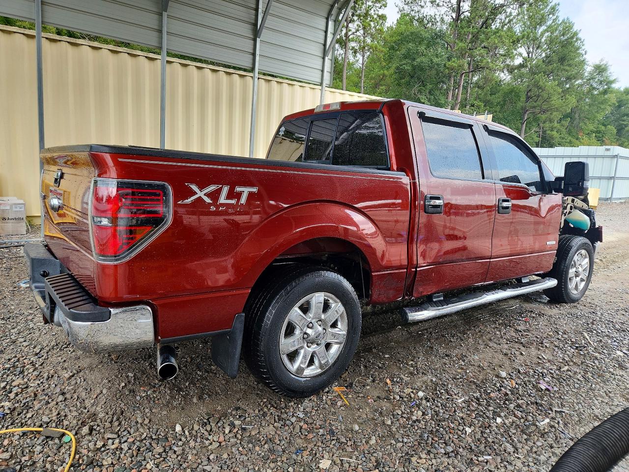 2014 Ford F150 Supercrew Orange vin: 1FTFW1CT6EKD57781