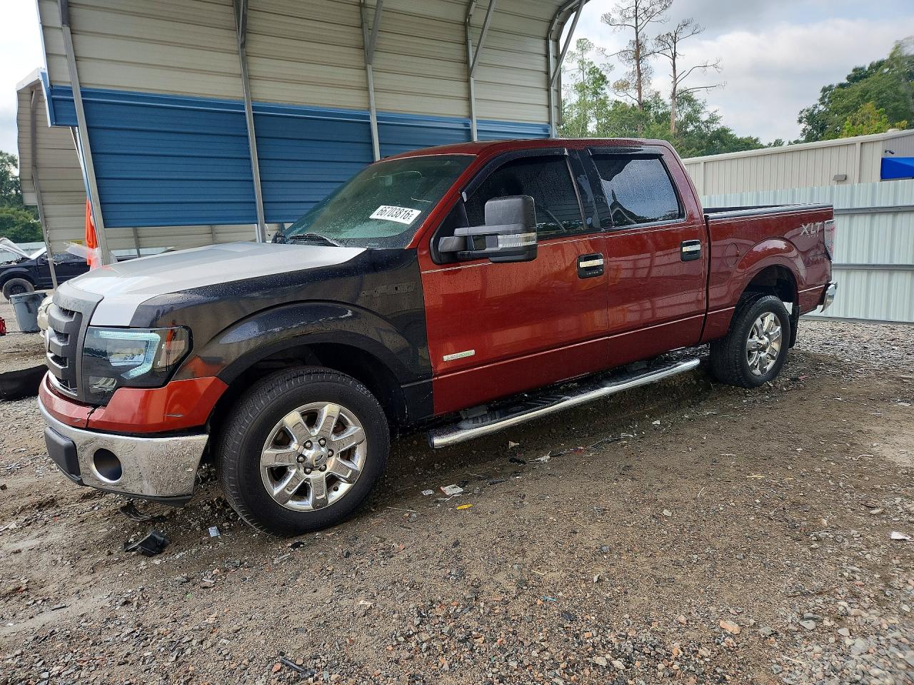 2014 Ford F150 Supercrew Orange vin: 1FTFW1CT6EKD57781
