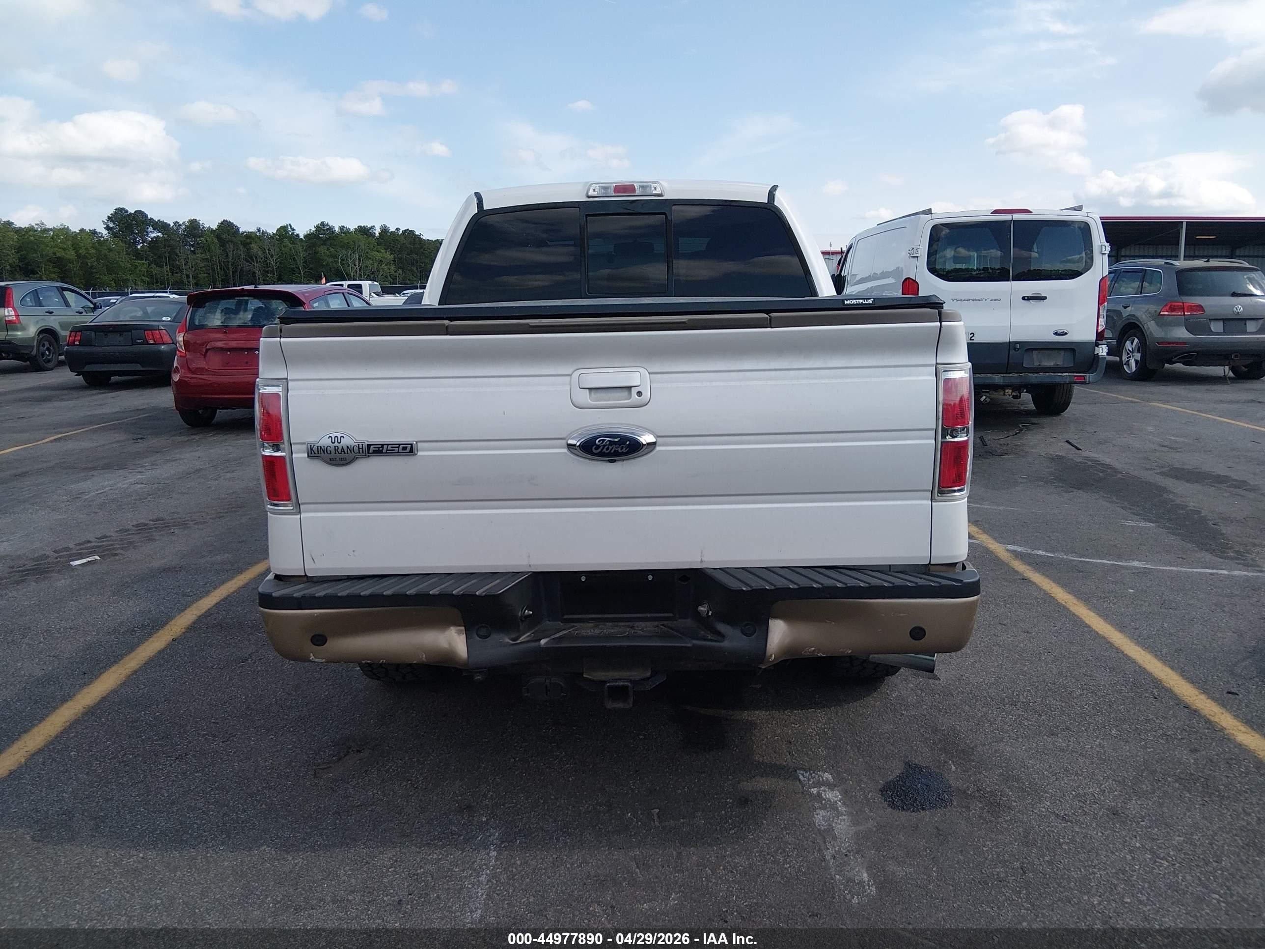 2014 Ford F-150 King Ranch Белый vin: 1FTFW1CT6EKF00955