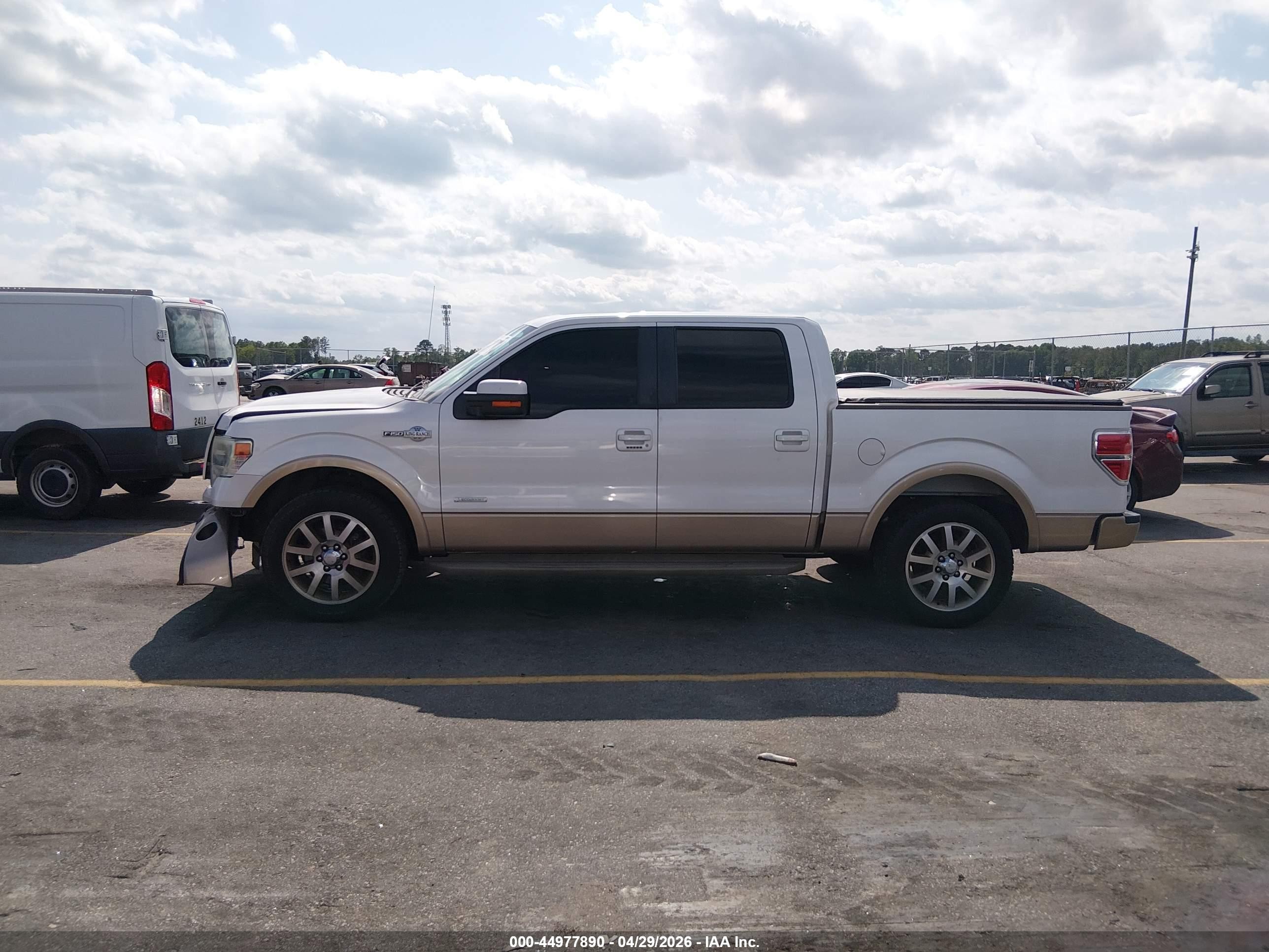 2014 Ford F-150 King Ranch Белый vin: 1FTFW1CT6EKF00955