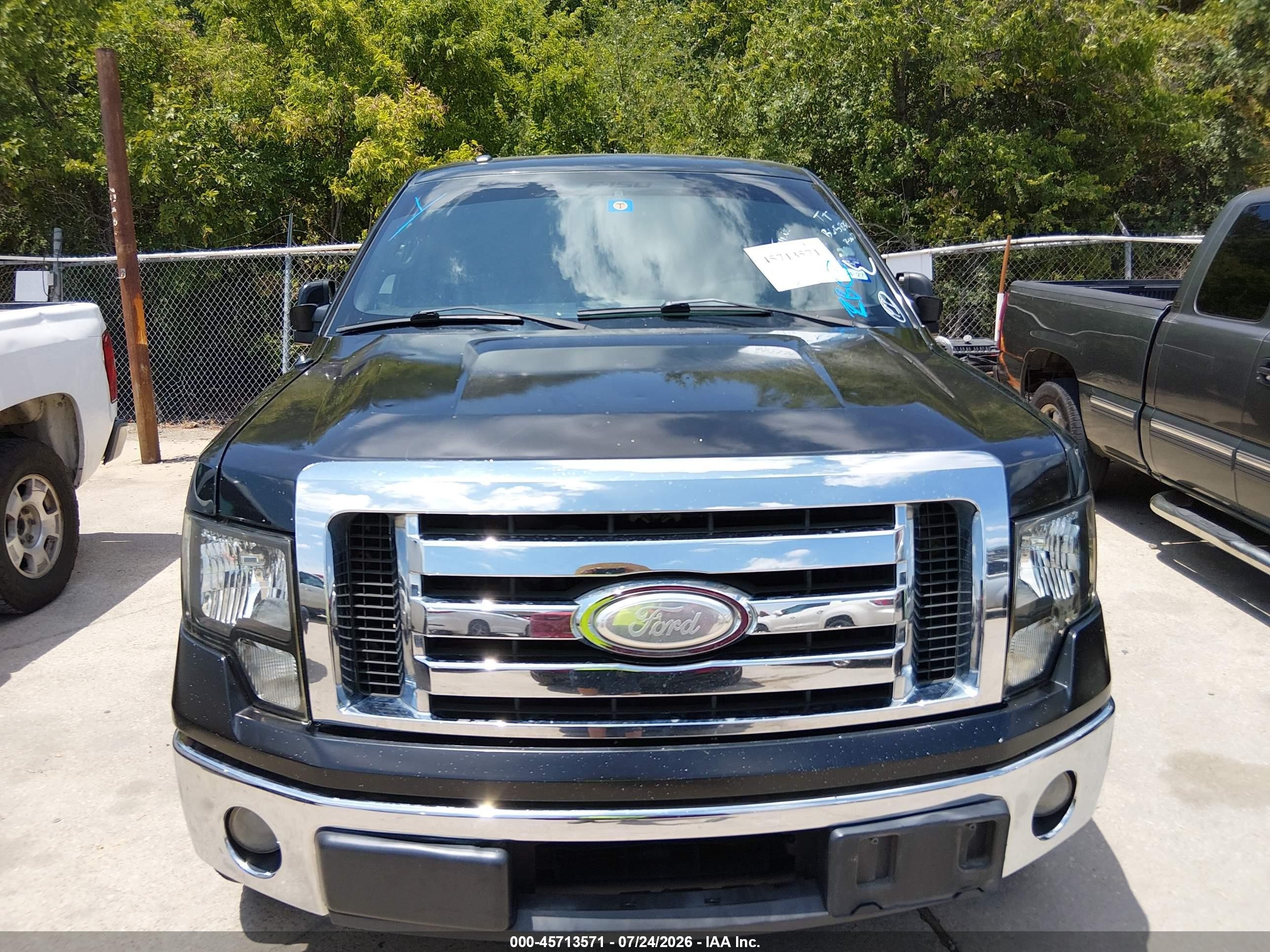 2011 Ford F-150 Lariat Черный vin: 1FTFW1CT7BFB65838