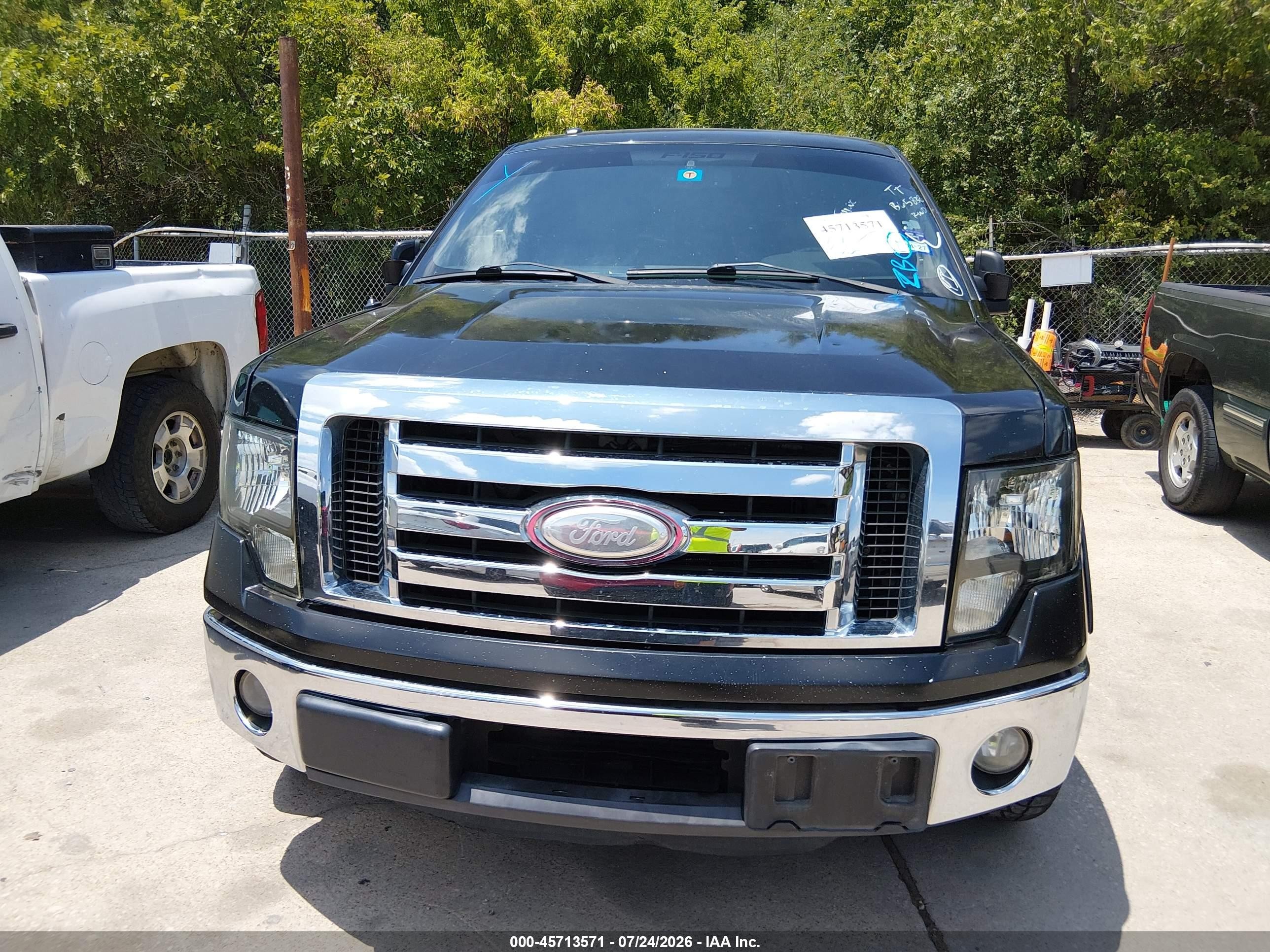 2011 Ford F-150 Lariat Черный vin: 1FTFW1CT7BFB65838