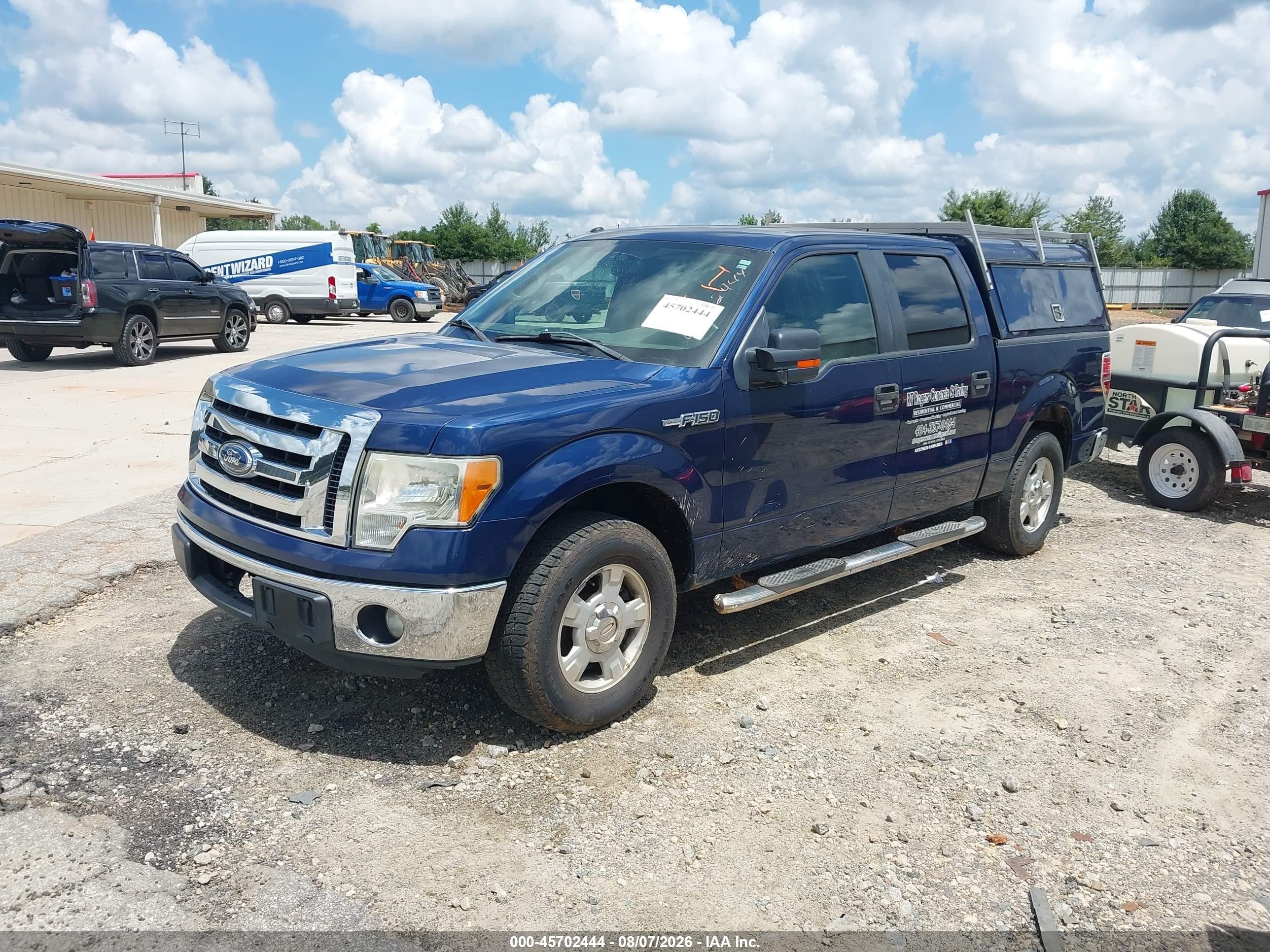 2011 Ford F-150 Xlt Blue vin: 1FTFW1CT7BFB80470