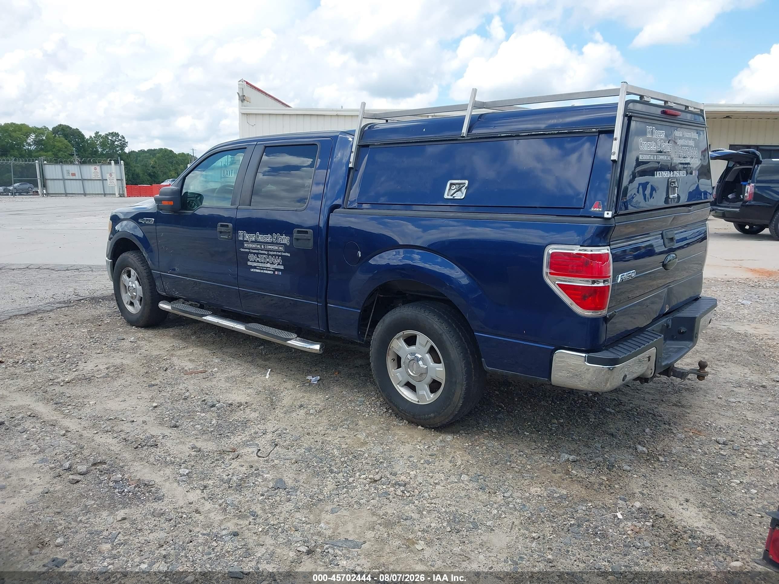 2011 Ford F-150 Xlt Blue vin: 1FTFW1CT7BFB80470