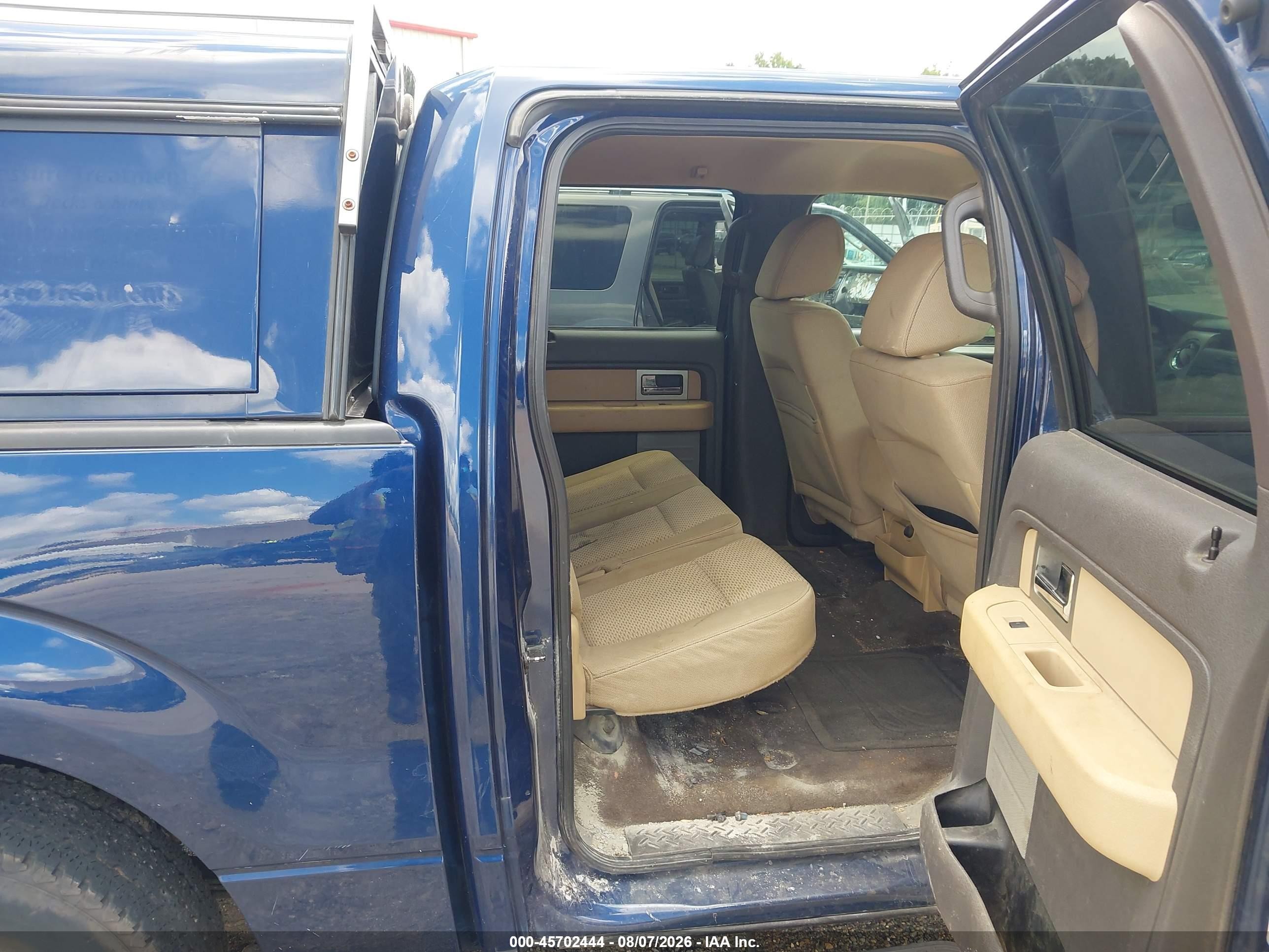 2011 Ford F-150 Xlt Blue vin: 1FTFW1CT7BFB80470