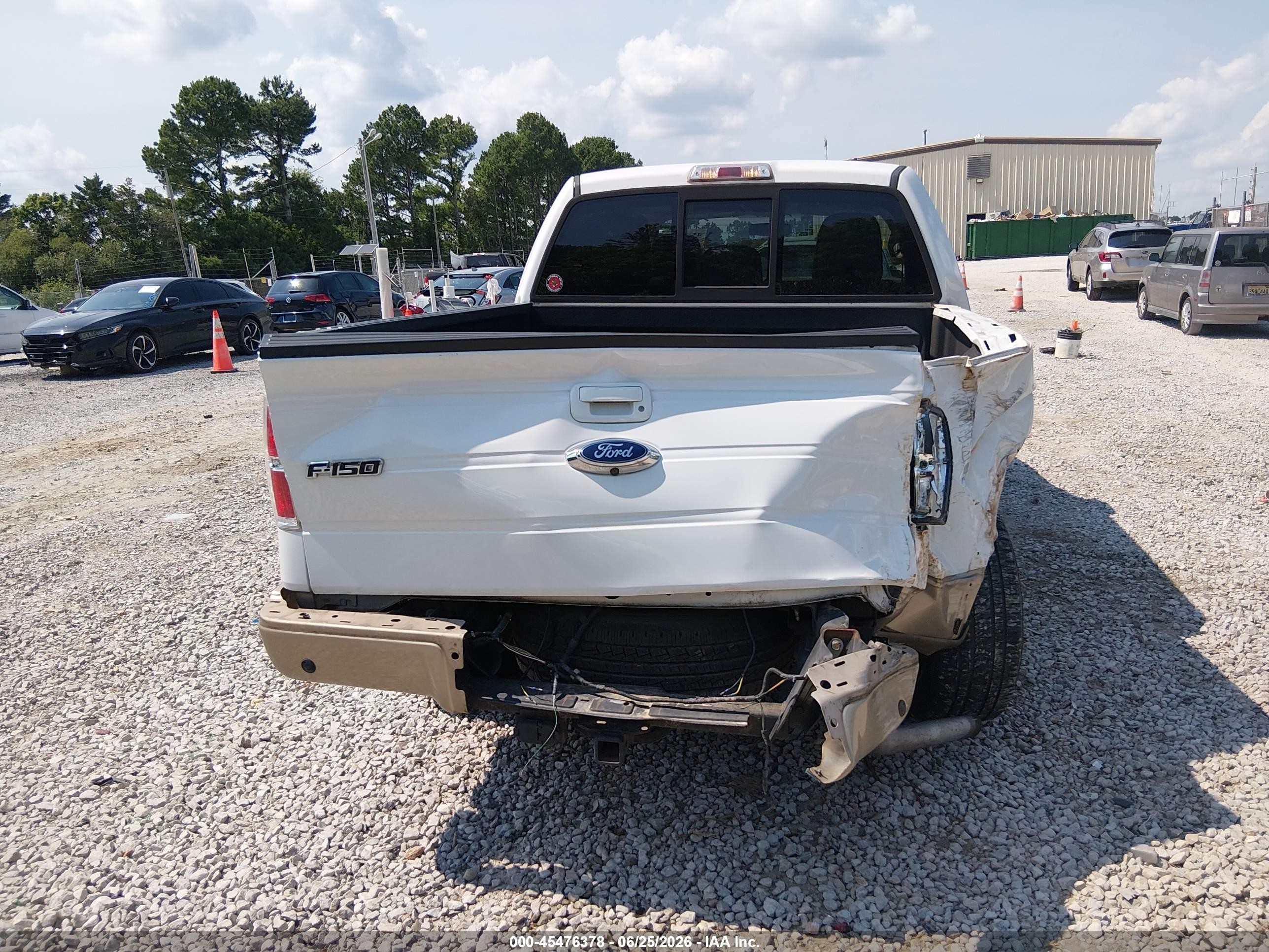 2011 Ford F-150 Fx2/king Ranch/lariat/platinum/xlt White vin: 1FTFW1CT7BFC10602
