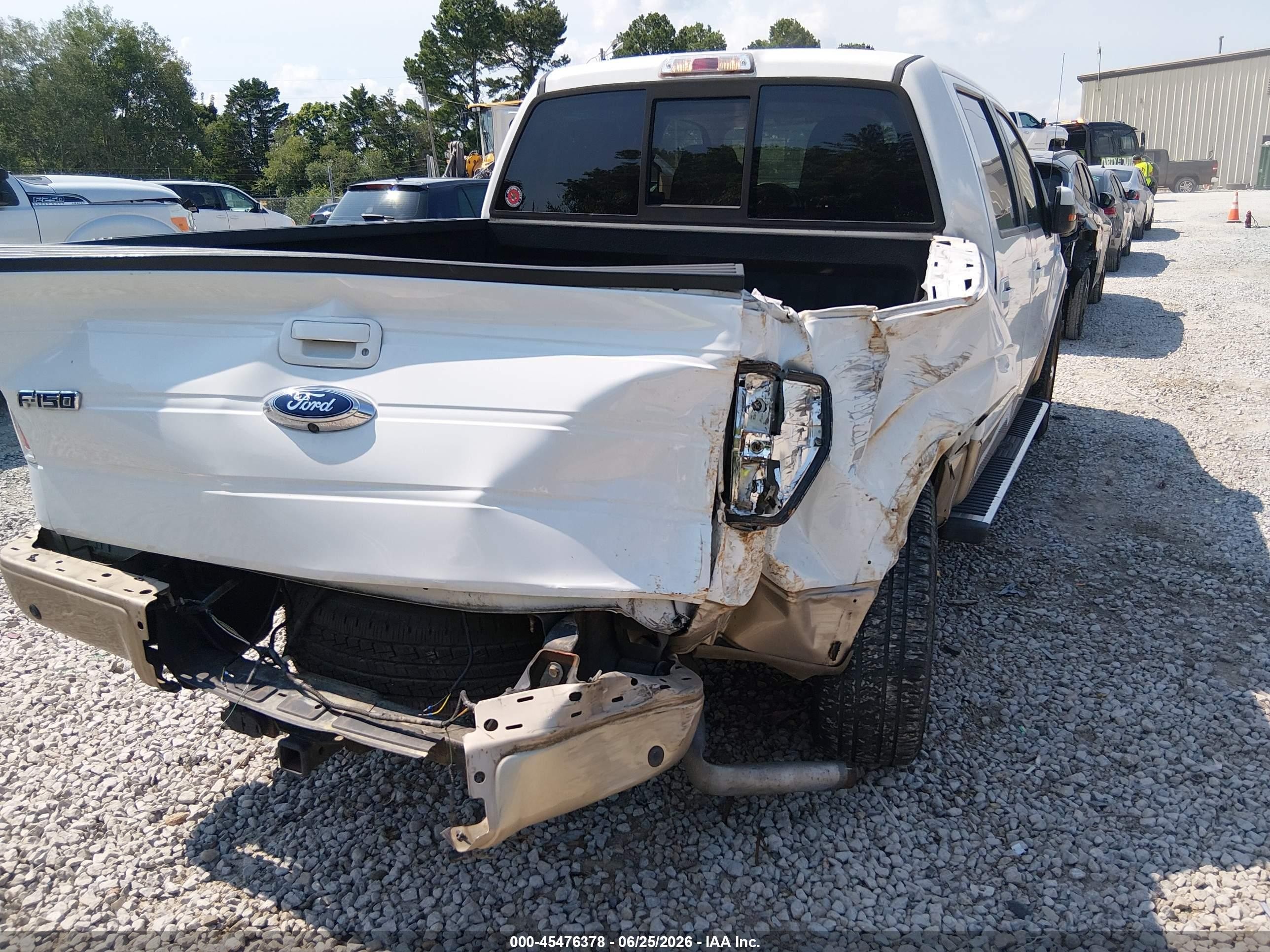 2011 Ford F-150 Fx2/king Ranch/lariat/platinum/xlt White vin: 1FTFW1CT7BFC10602