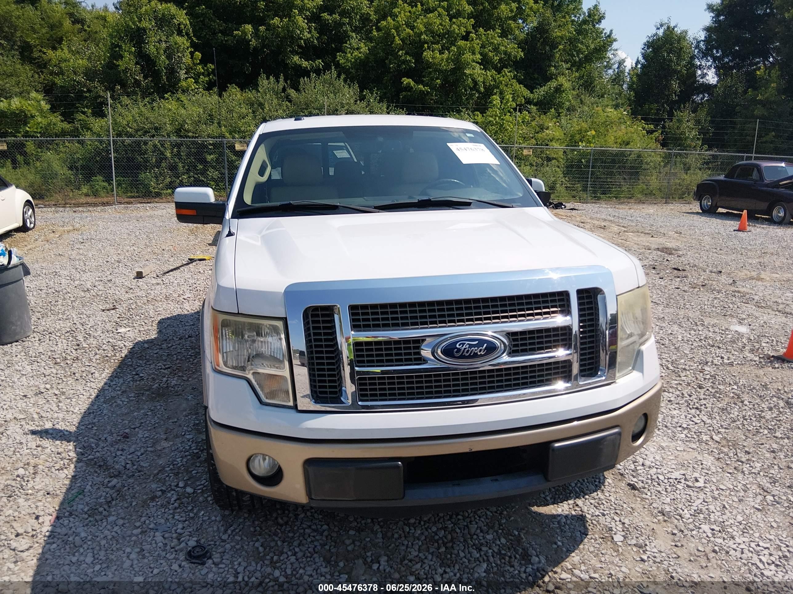2011 Ford F-150 Fx2/king Ranch/lariat/platinum/xlt White vin: 1FTFW1CT7BFC10602