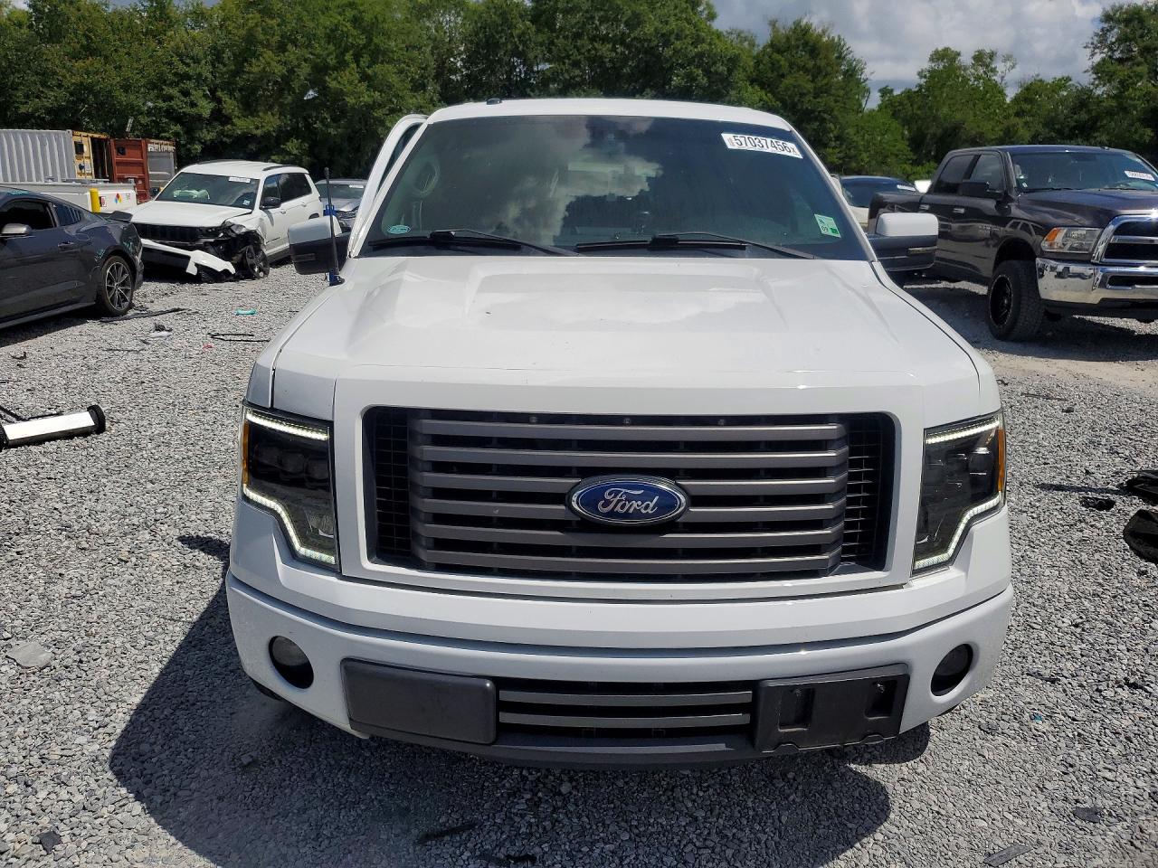 2011 Ford F150 Supercrew White vin: 1FTFW1CT7BKD88775