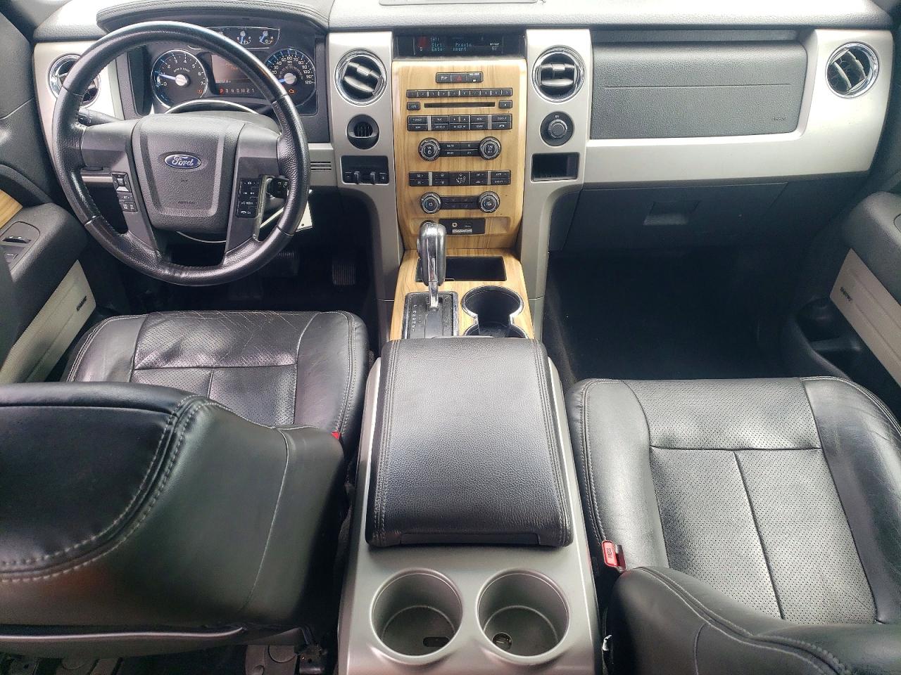 2011 Ford F150 Supercrew Black vin: 1FTFW1CT7BKE06708