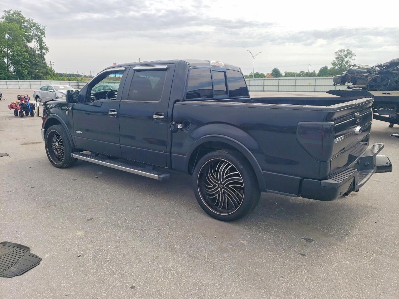 2011 Ford F150 Supercrew Black vin: 1FTFW1CT7BKE06708