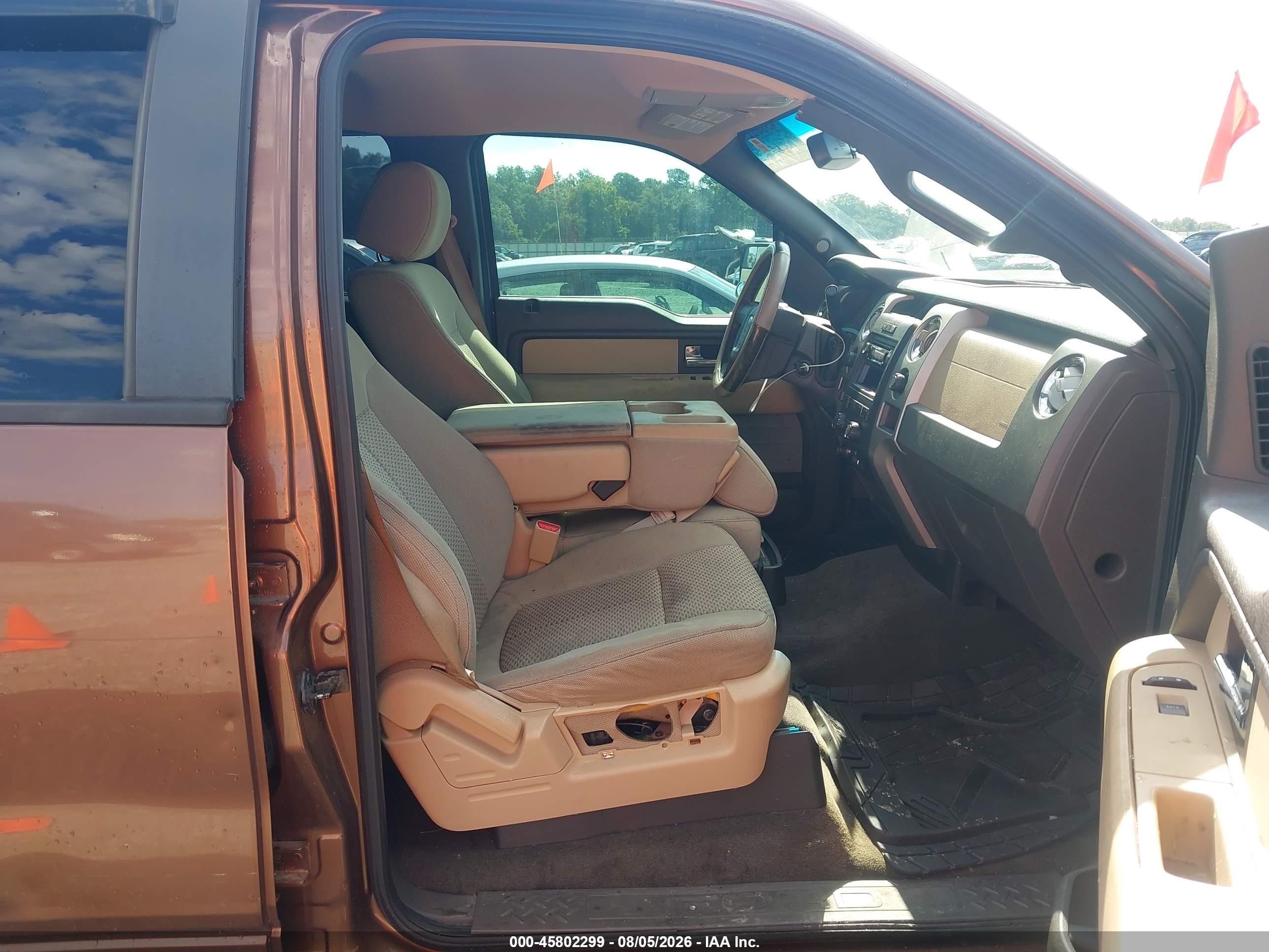 2012 Ford F-150 Xlt Brown vin: 1FTFW1CT7CFA09946