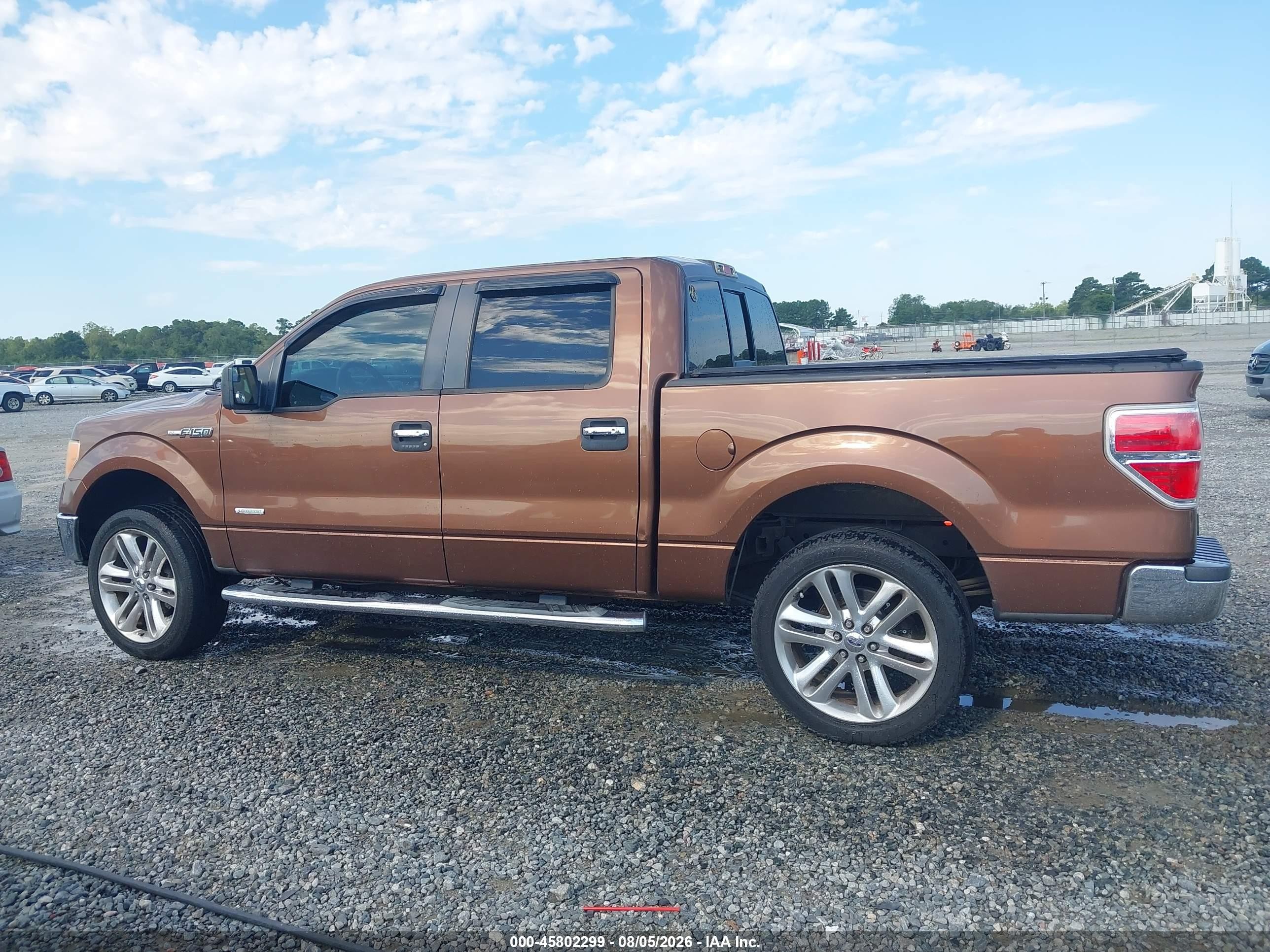 2012 Ford F-150 Xlt Brown vin: 1FTFW1CT7CFA09946