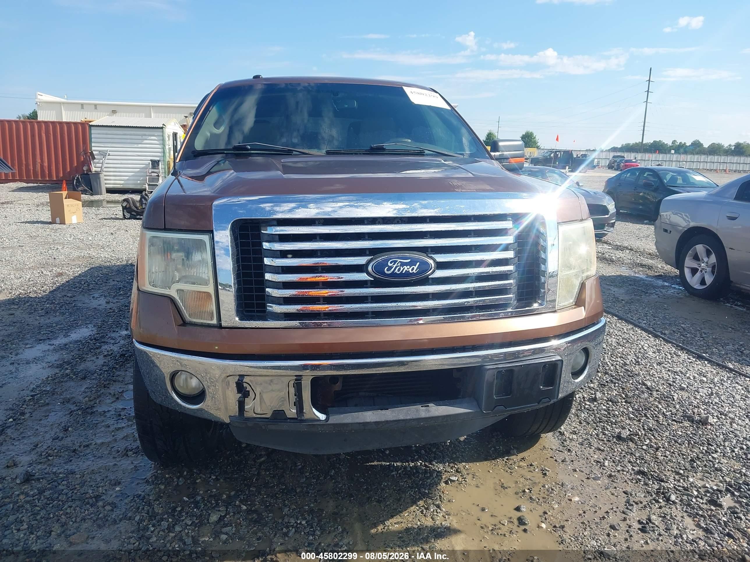 2012 Ford F-150 Xlt Brown vin: 1FTFW1CT7CFA09946