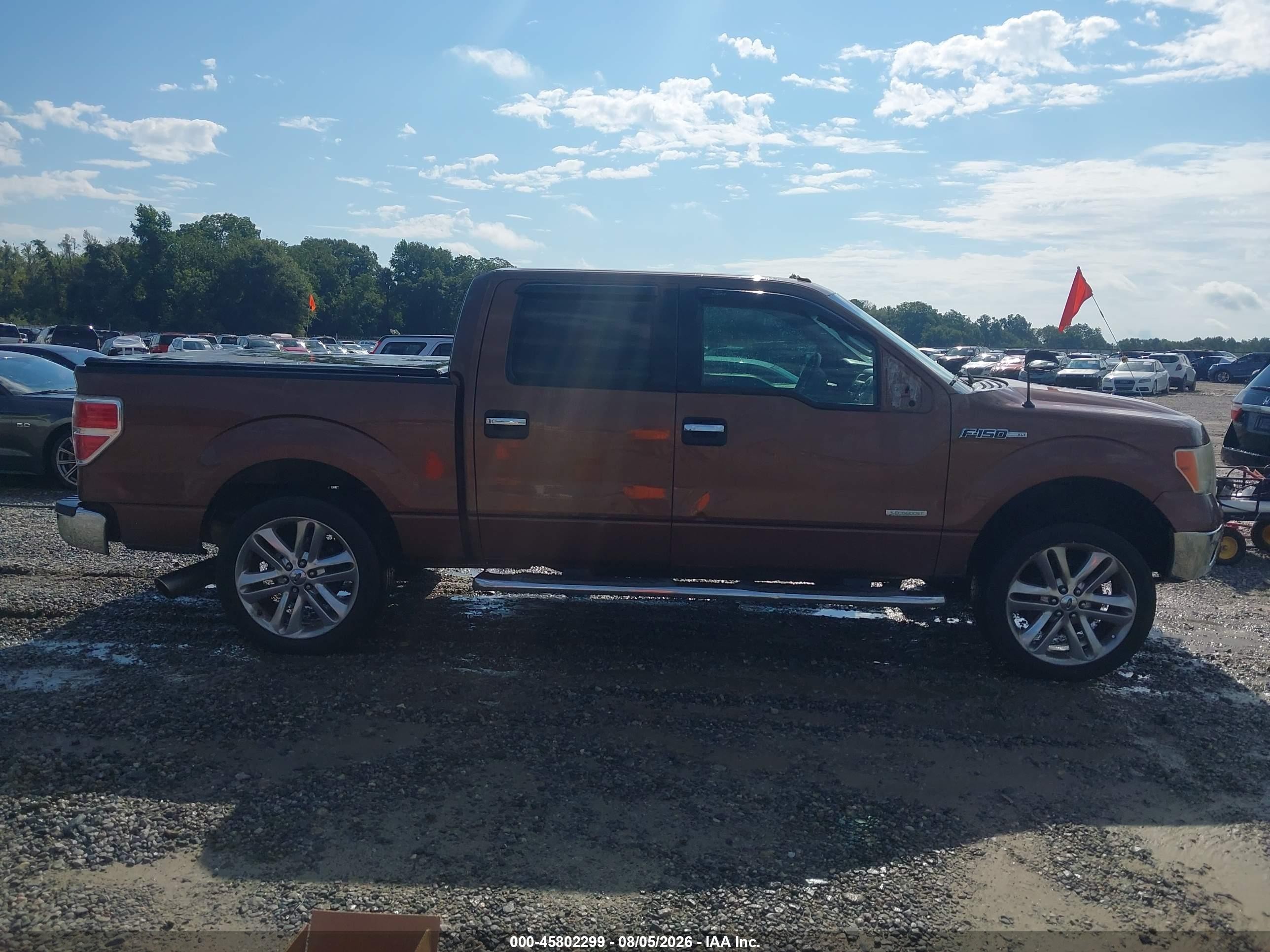 2012 Ford F-150 Xlt Brown vin: 1FTFW1CT7CFA09946