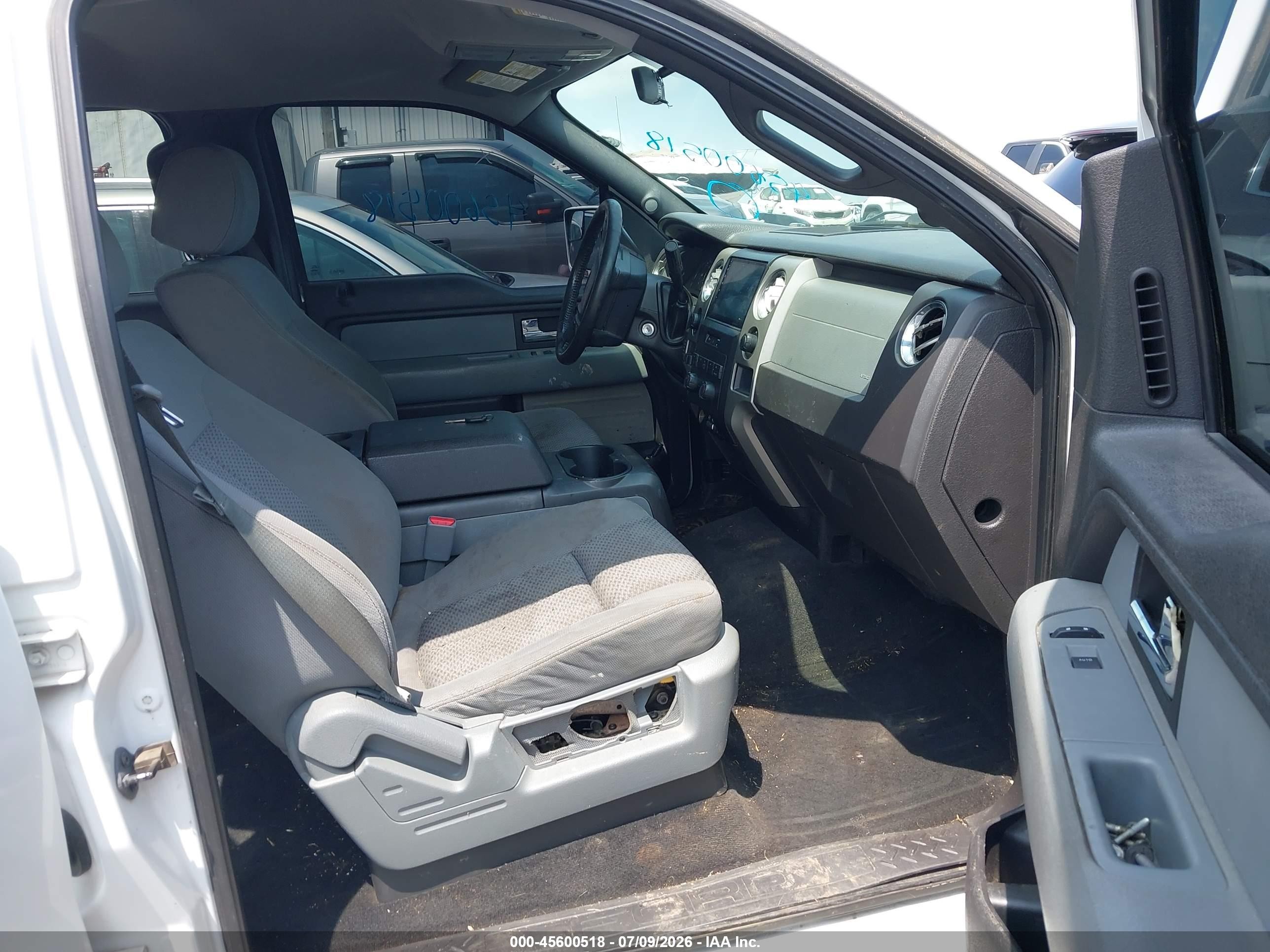 2012 Ford F-150 Xlt White vin: 1FTFW1CT7CFA26617