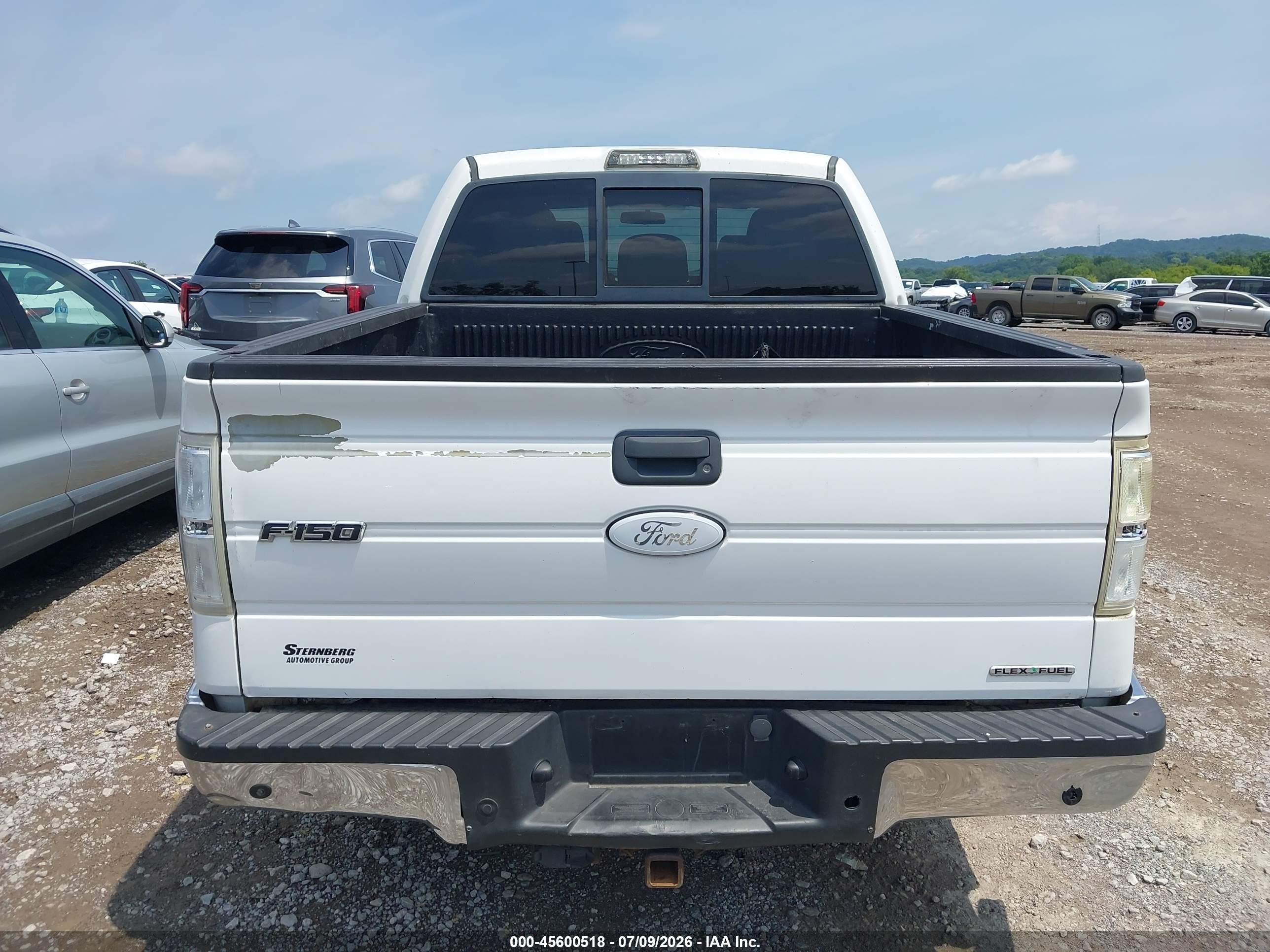 2012 Ford F-150 Xlt White vin: 1FTFW1CT7CFA26617